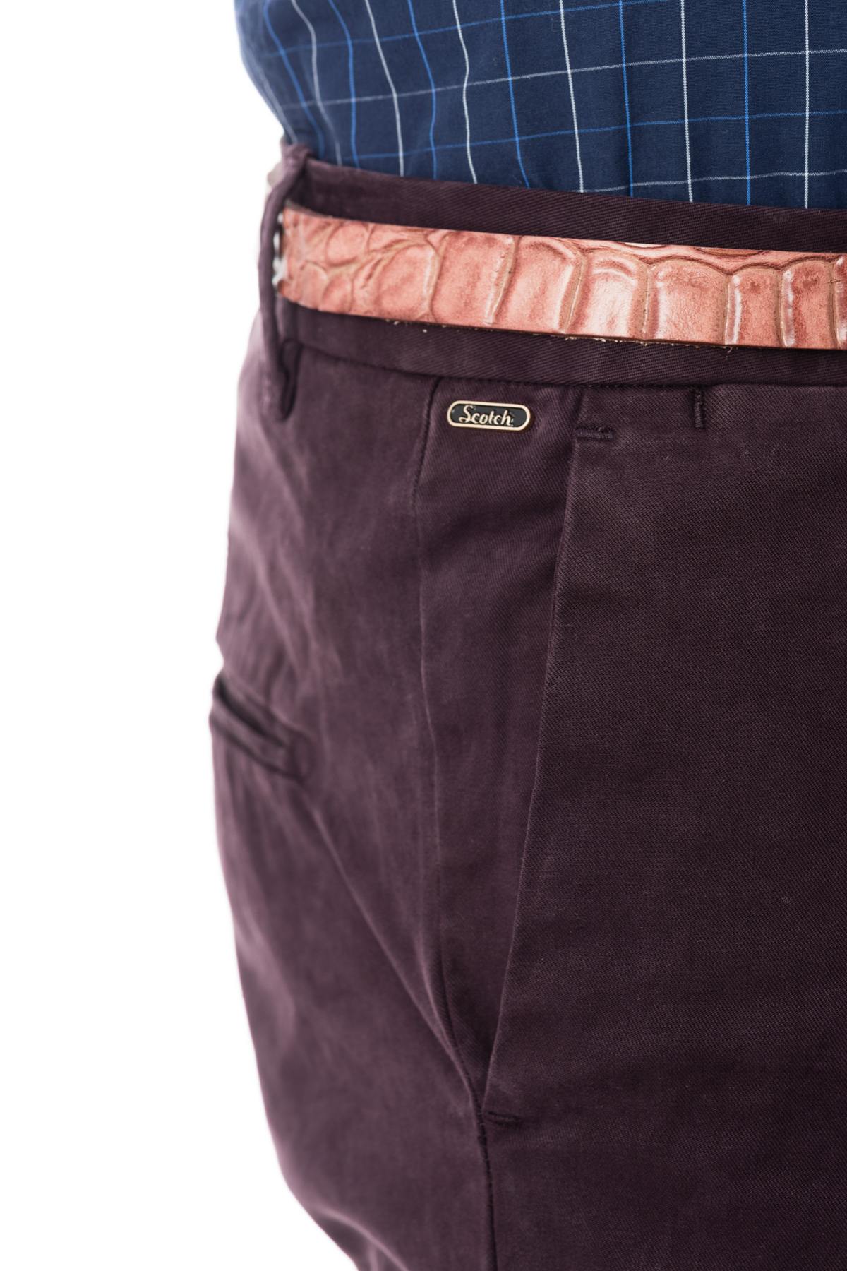 Plum chino pants - Image n°4