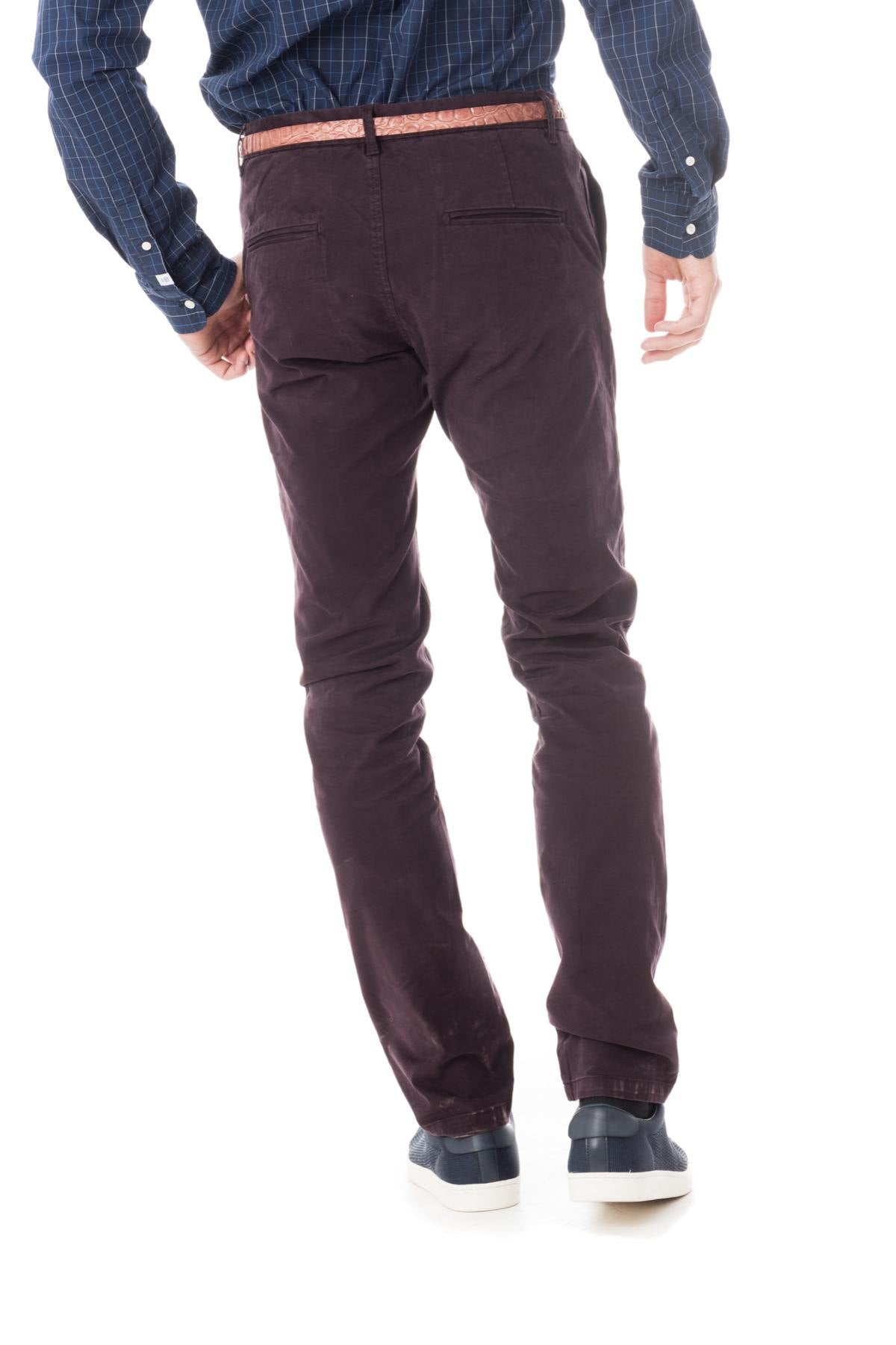 Plum chino pants - Image n°2