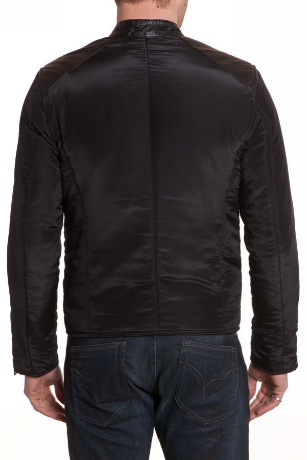 Men's cotton jacket Black Serge Pariente - Image n°5