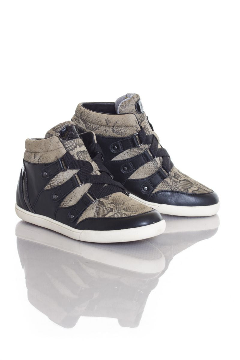 High-top sneakers for Women Redskins Black and beige - Image n°1