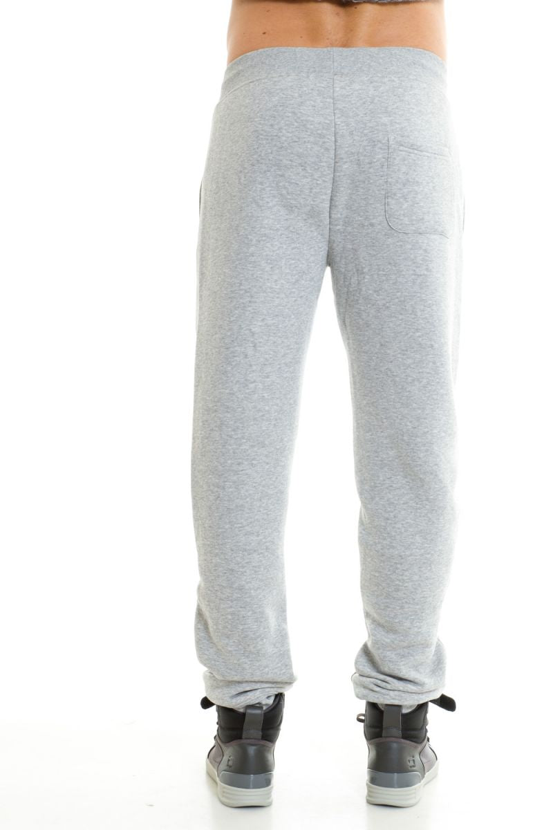 Redskins heather gray cotton jogging pants - Image n°3