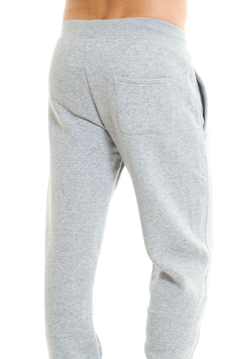 Redskins heather gray cotton jogging pants - Image n°4