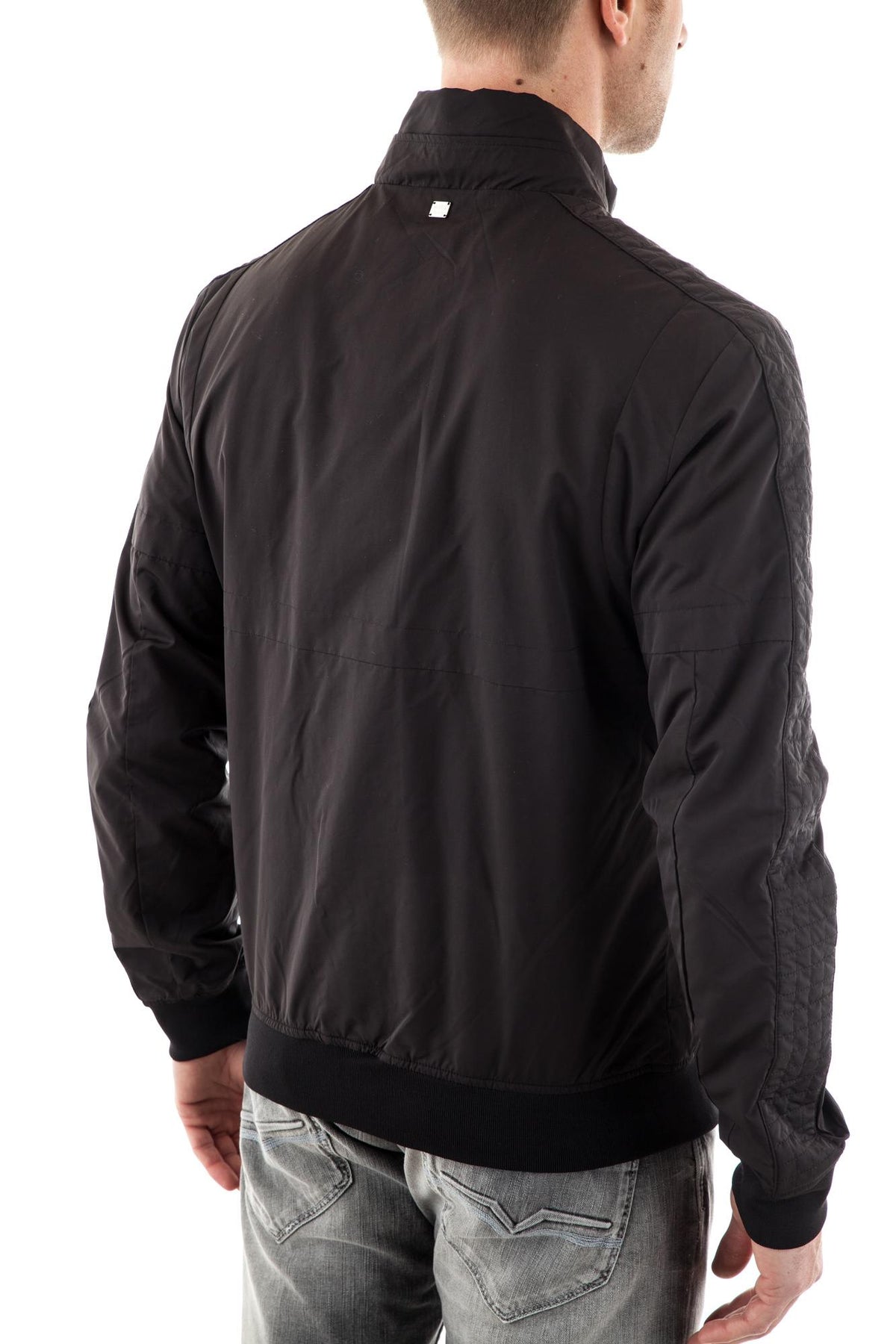 Morato Black textile jacket for Men - Image n°6