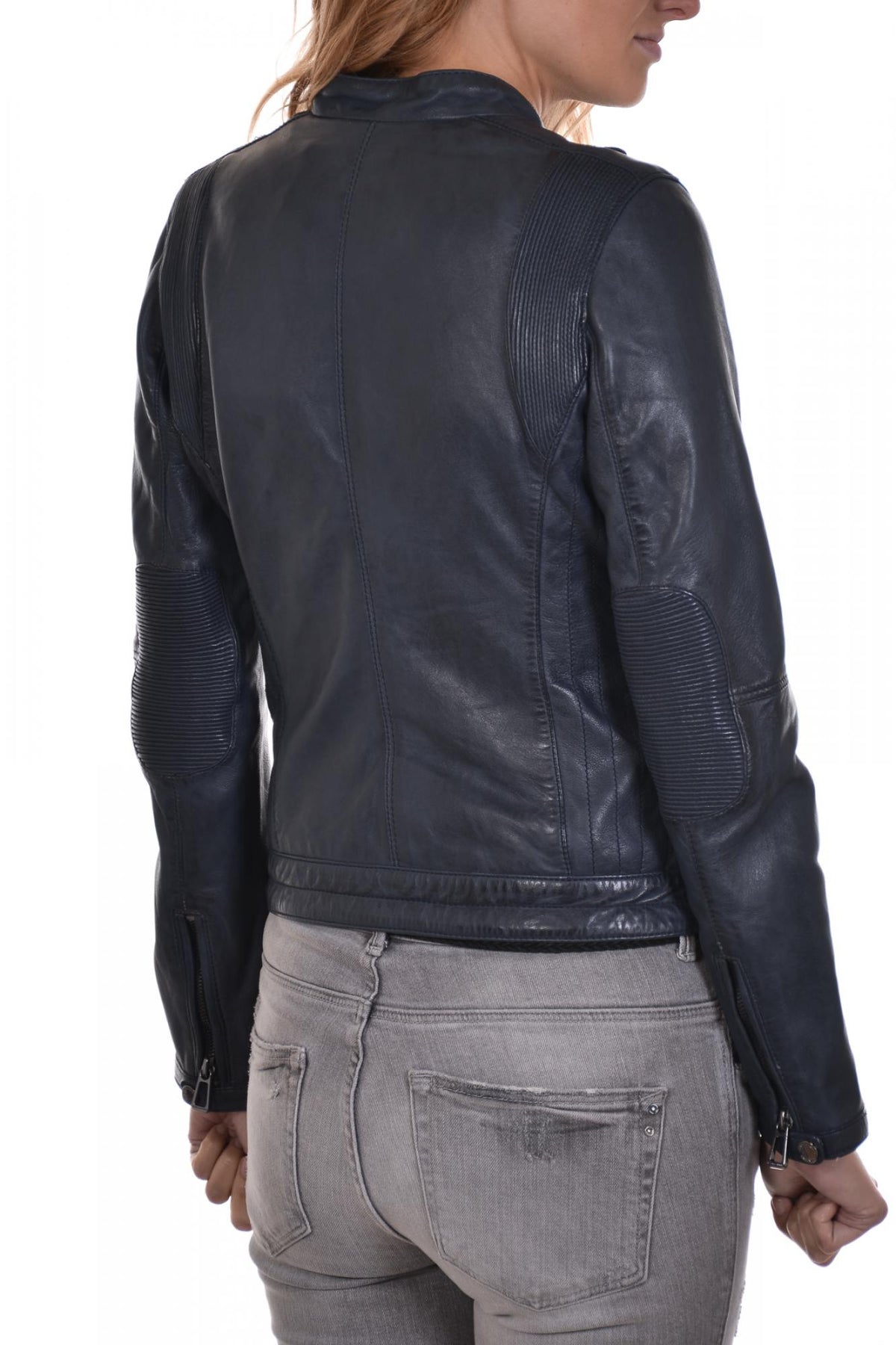 rose garden women's lambskin jacket - Image n°4