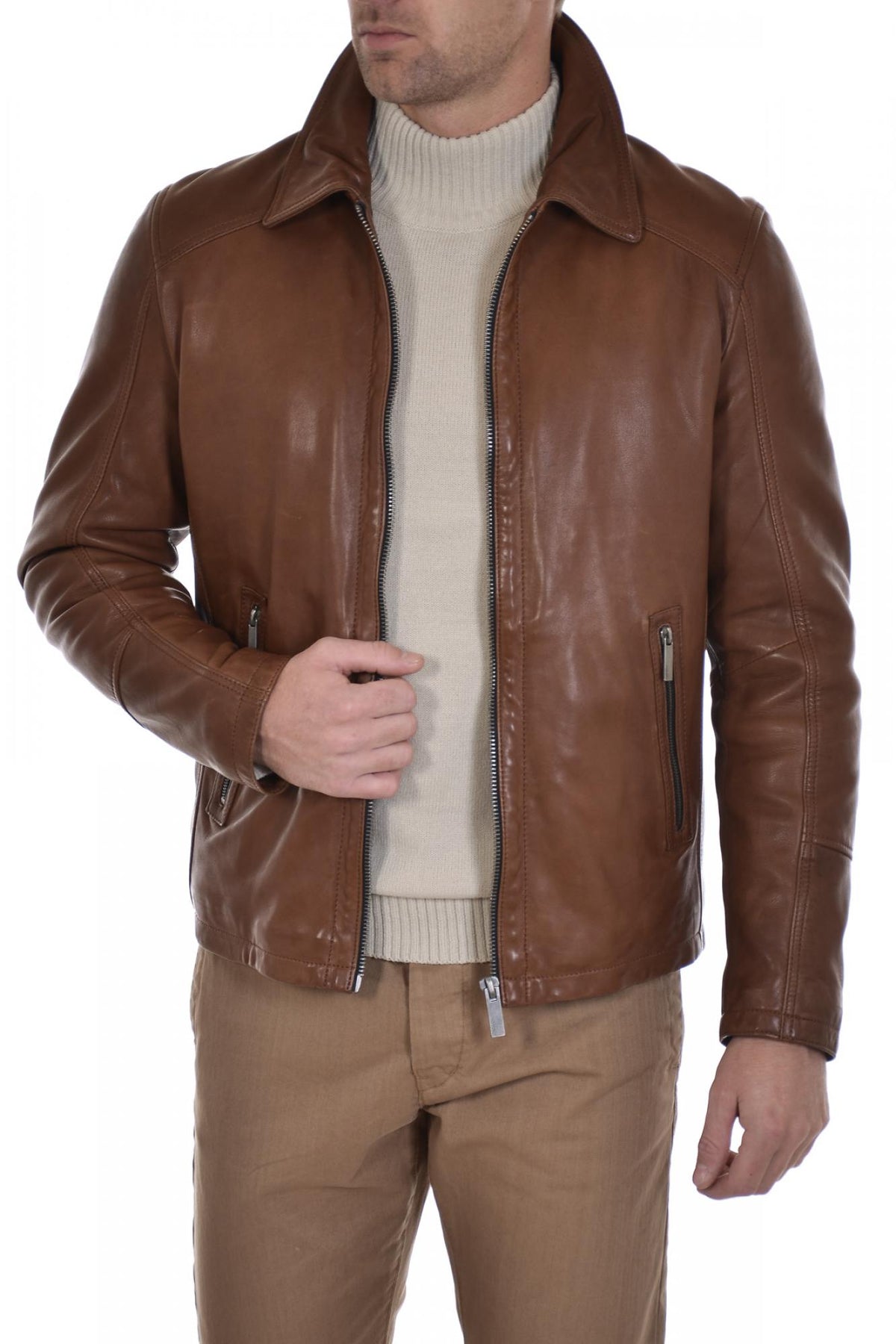 Oakwood men's lambskin jacket - Image n°4