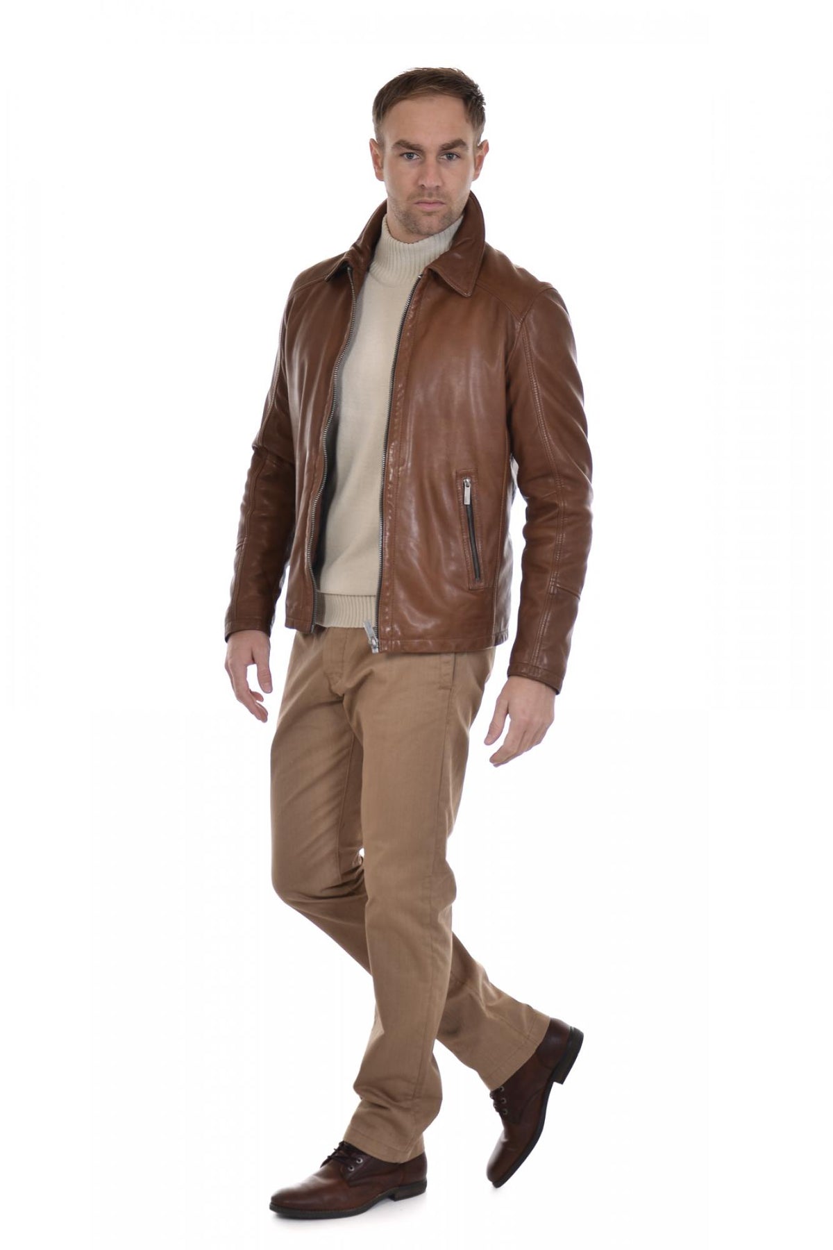 Oakwood men's lambskin jacket - Image n°2