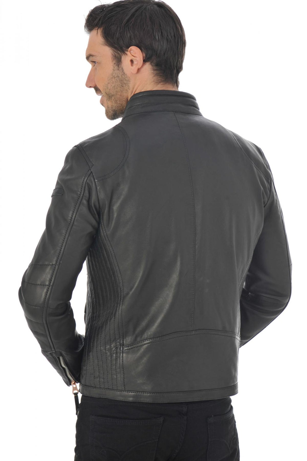  Redskins biker collar jacket for men - Image n°6