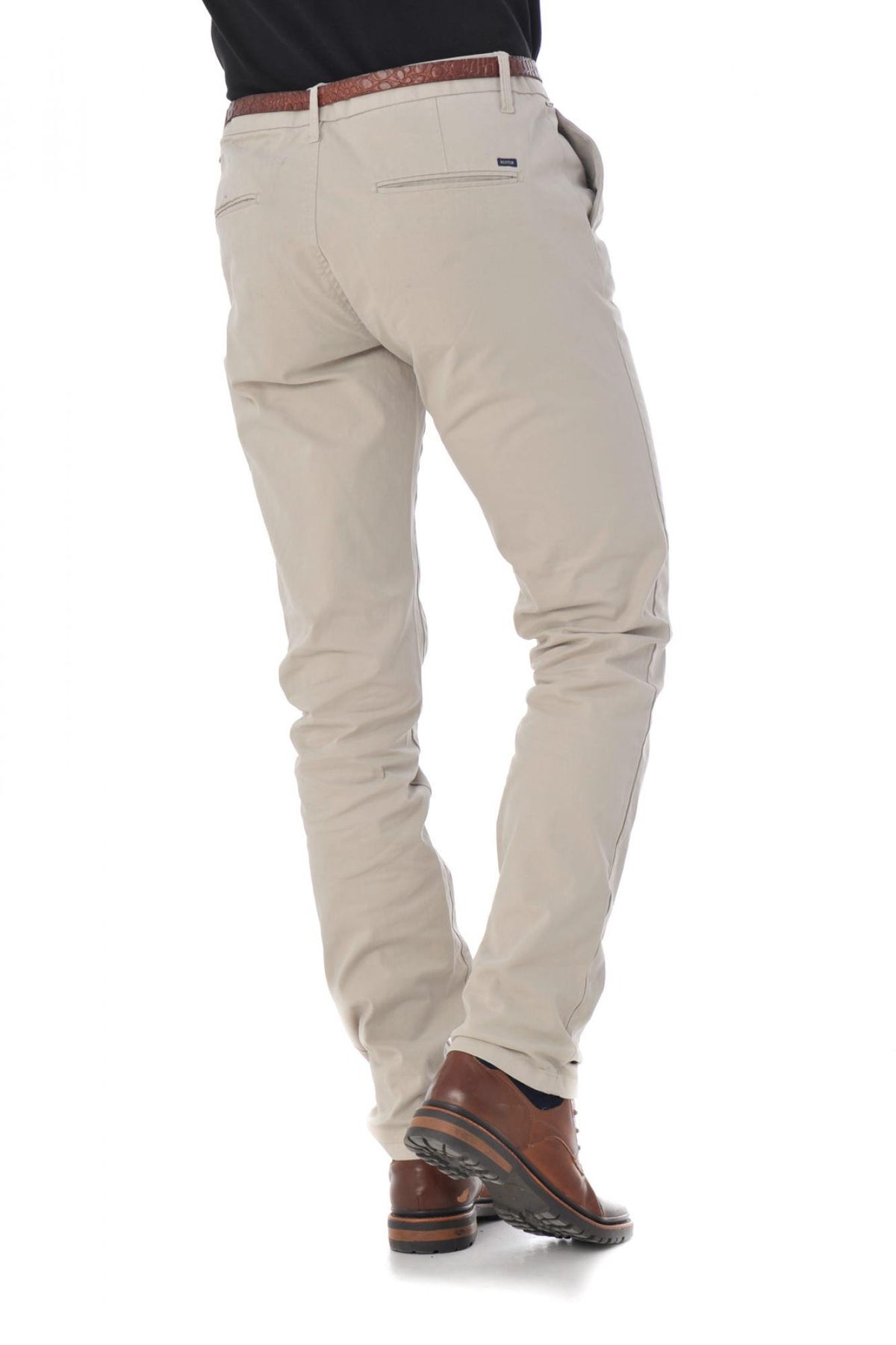 Scotch and Soda beige chino pants - Image n°3