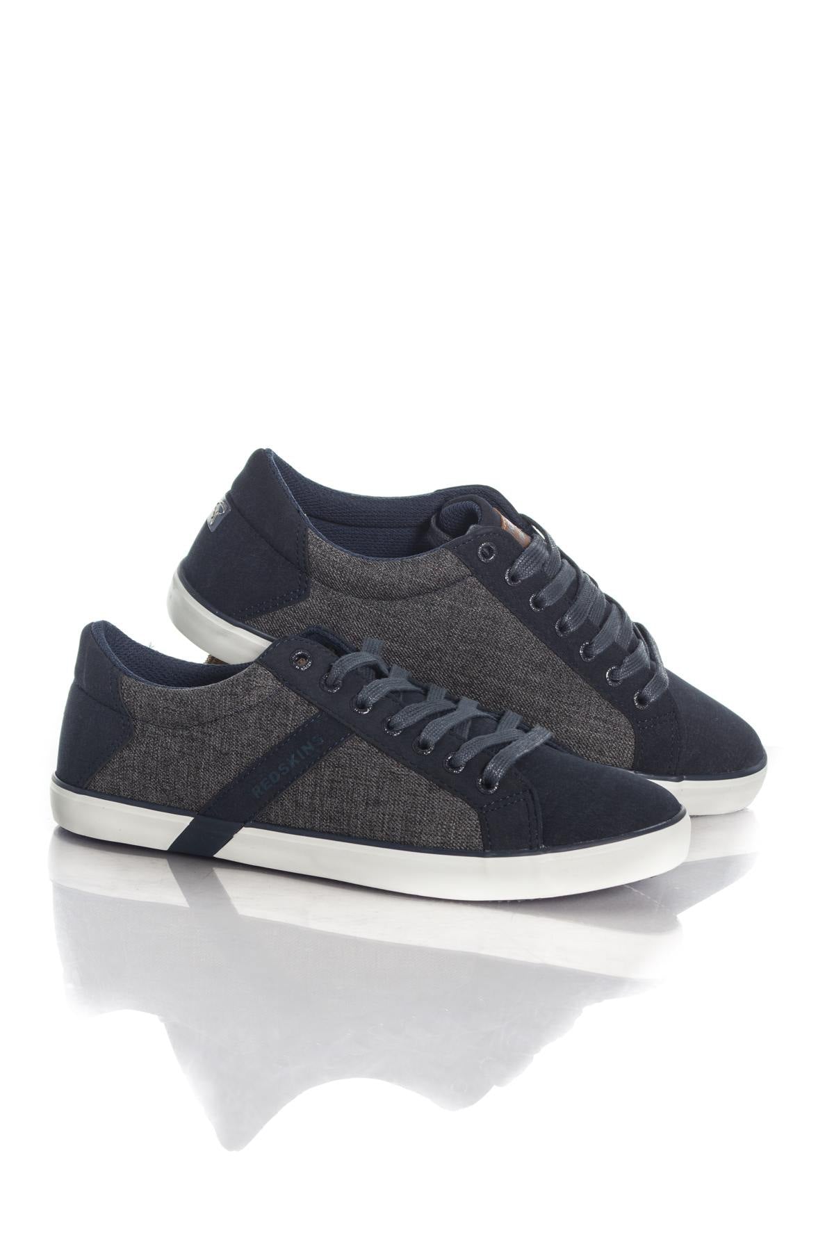 Redskins men's navy blue sneakers - Image n°1