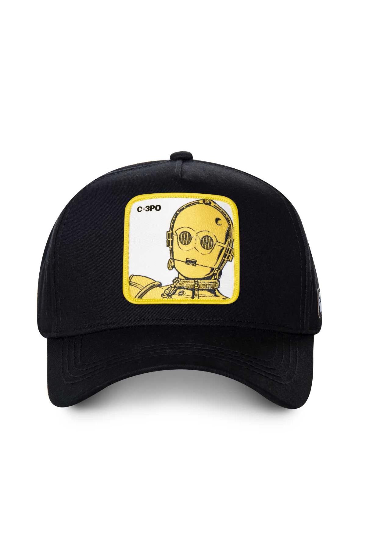 Men's black C3PO Star wars cap - Image n°2