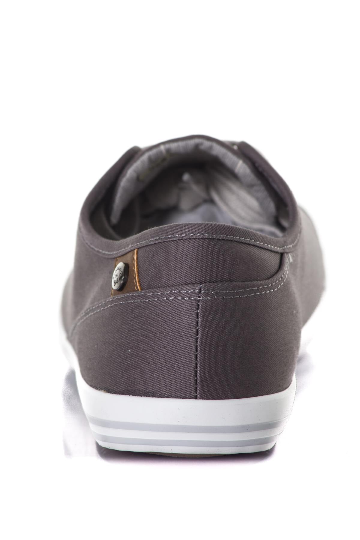 Gray canvas shoes - Image n°6