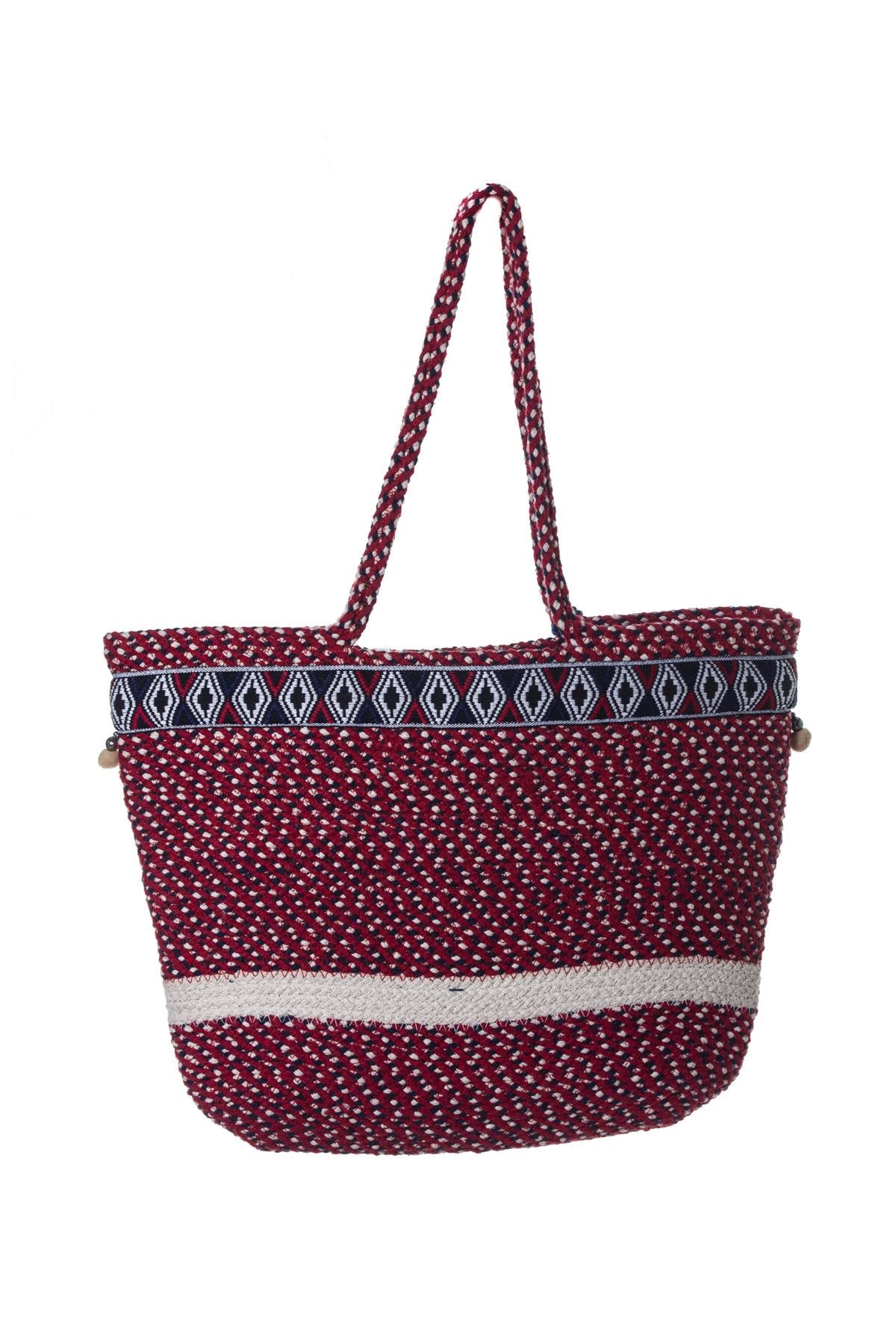 Large red women's bag - Image n°2