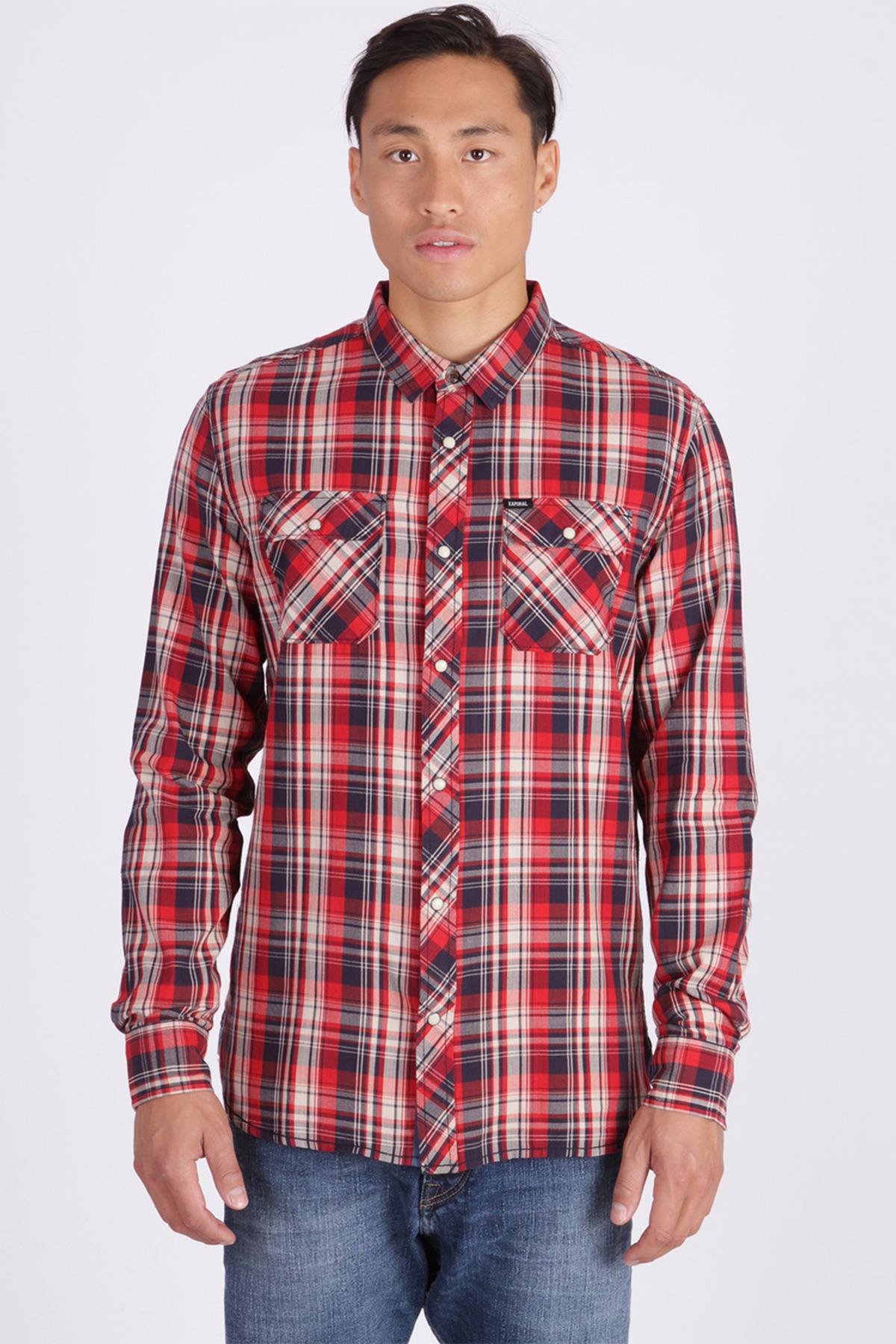 Red checked shirt - Image n°1