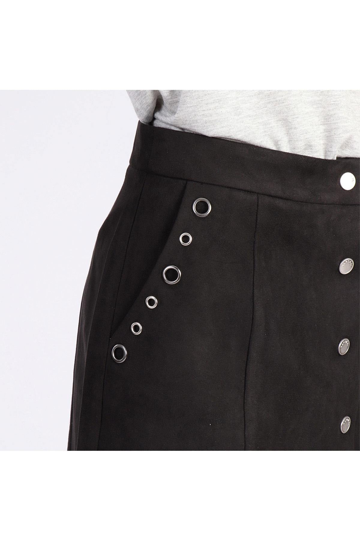 Black women's straight skirt - Image n°5