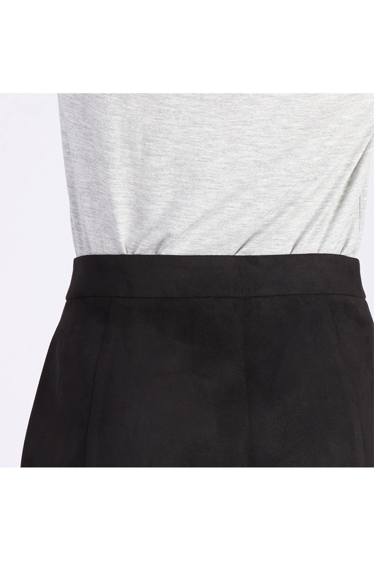 Black women's straight skirt - Image n°7