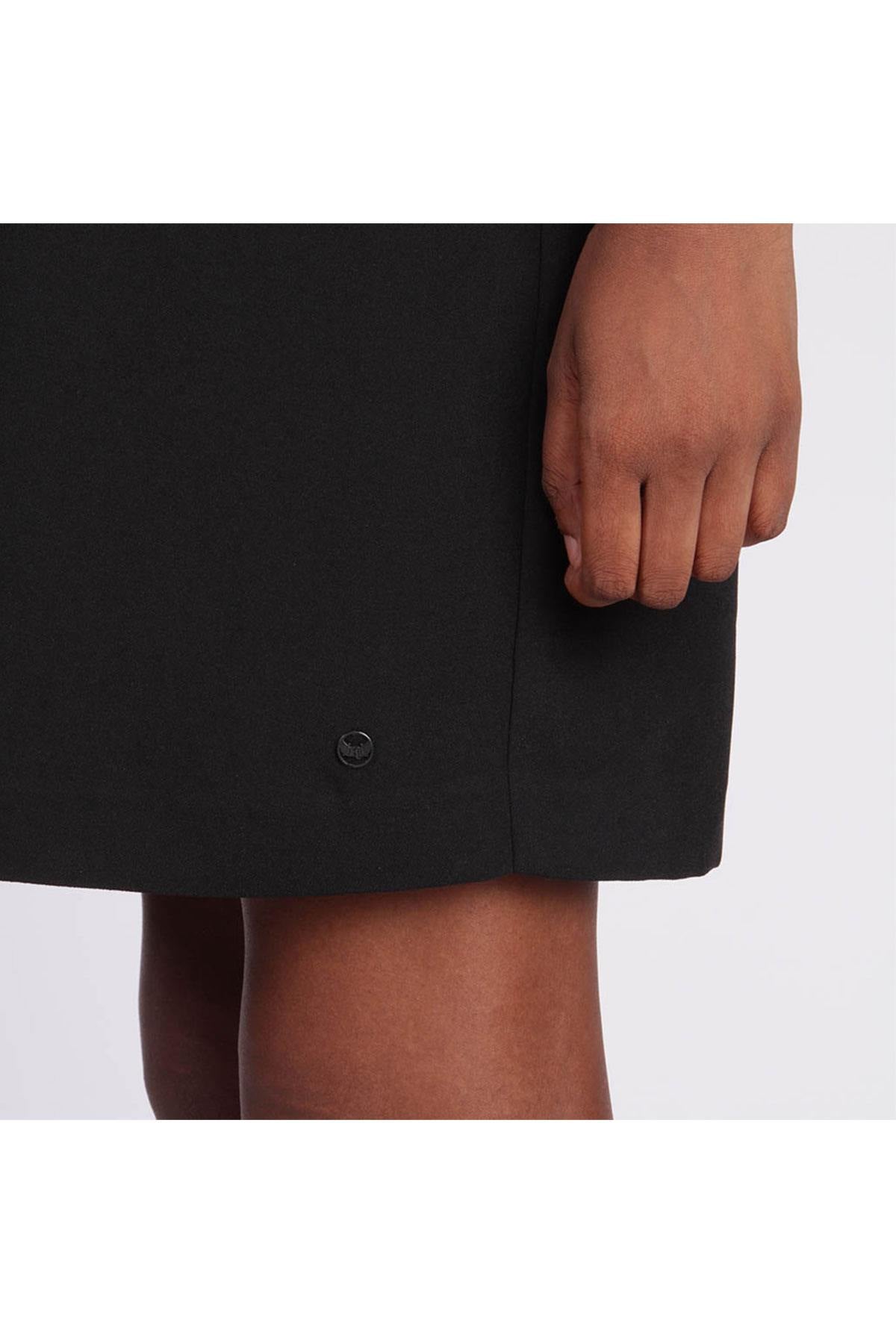 Black dress short sleeves - Image n°5