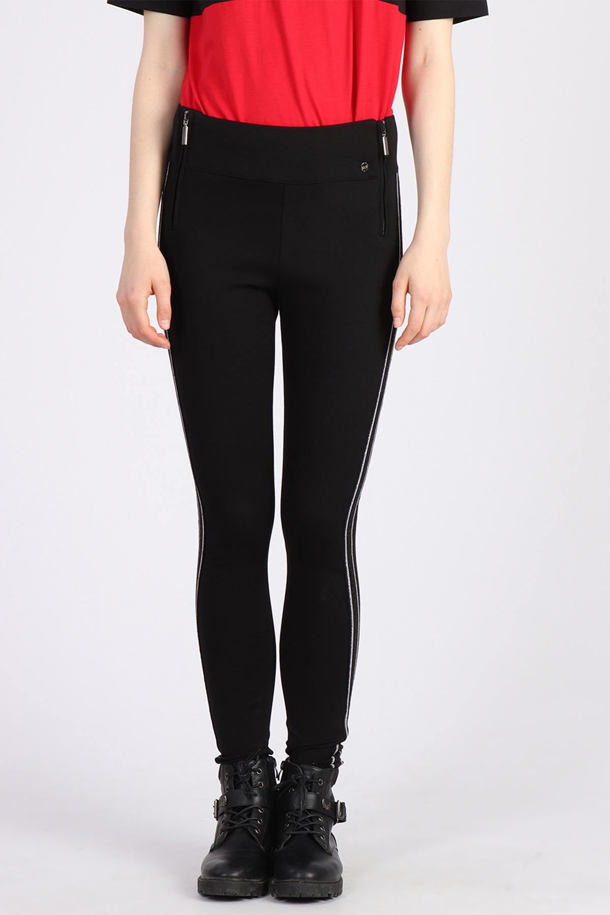 Black legging pants - Image n°1