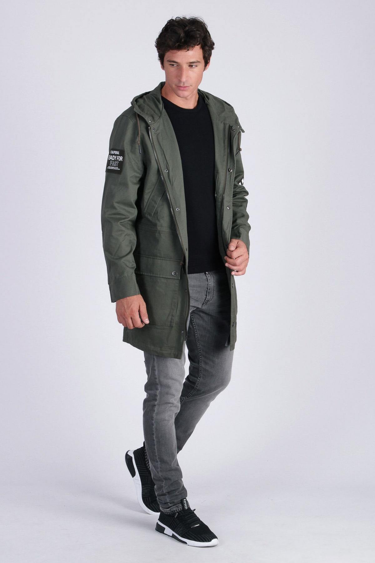 Kaporal khaki fashion jacket - Image n°2