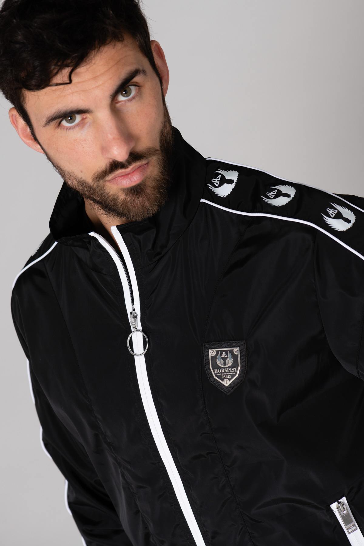 Black track jacket - Image n°4