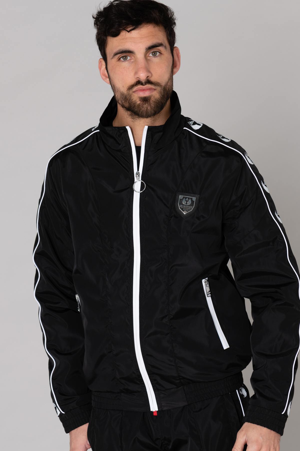 Black track jacket - Image n°1