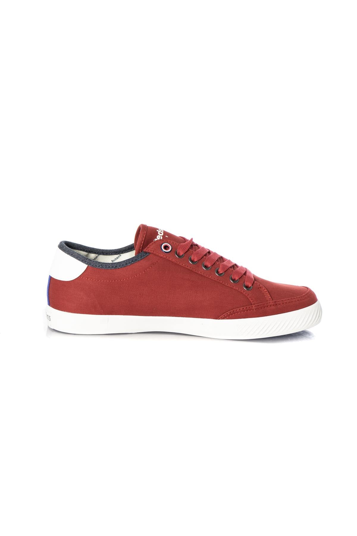 Red canvas sneakers - Image n°2