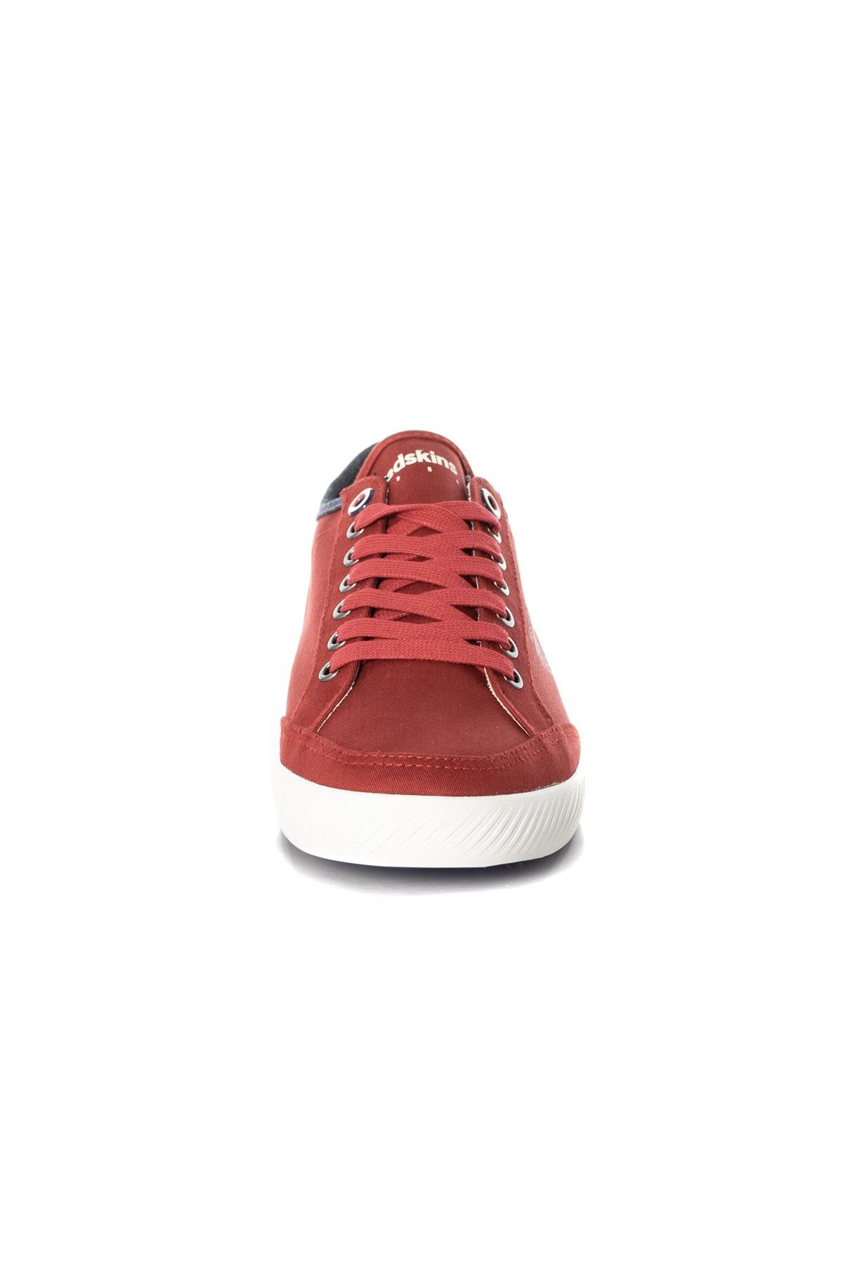 Red canvas sneakers - Image n°5