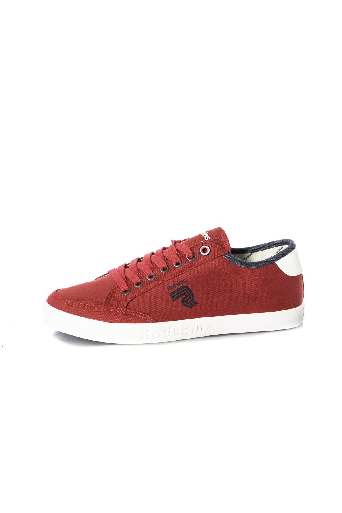 Red canvas sneakers - Image n°7