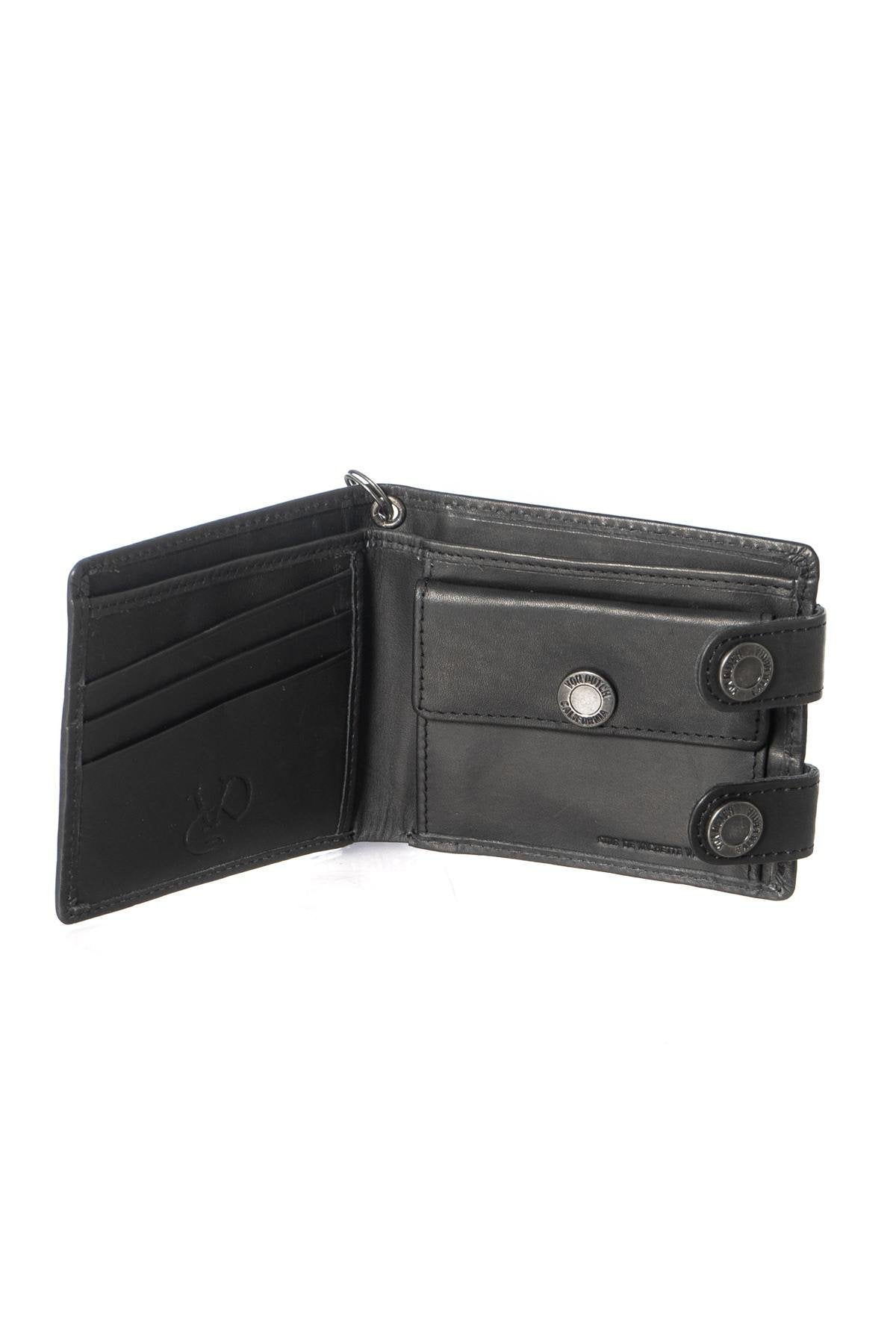 Black wallet with chain - Image n°2