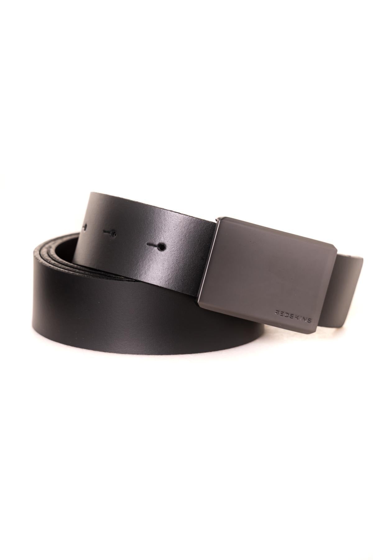 Black brown reversible belt for Men - Image n°1