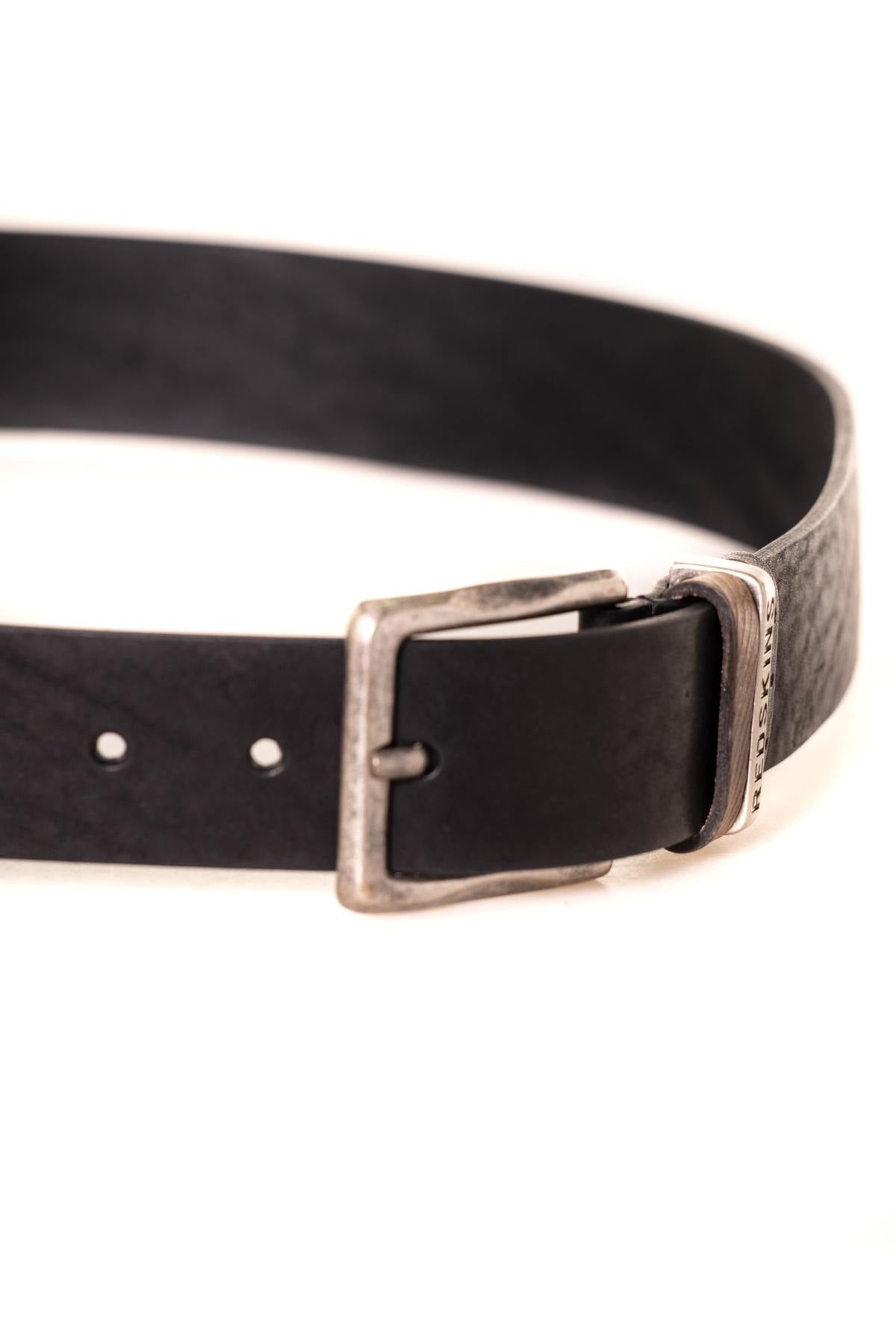 Black buckle belt for Men - Image n°7