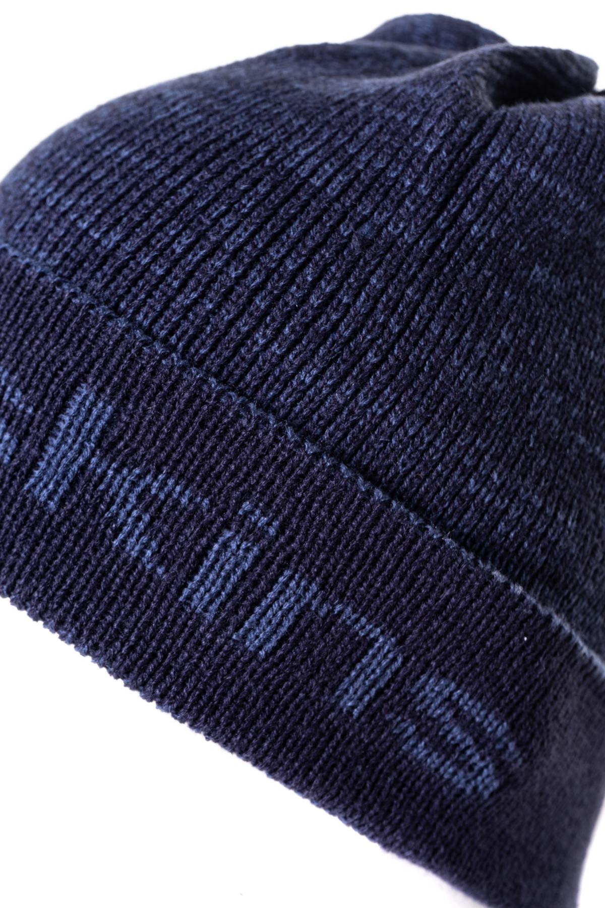 Blue beanie with logo - Image n°2