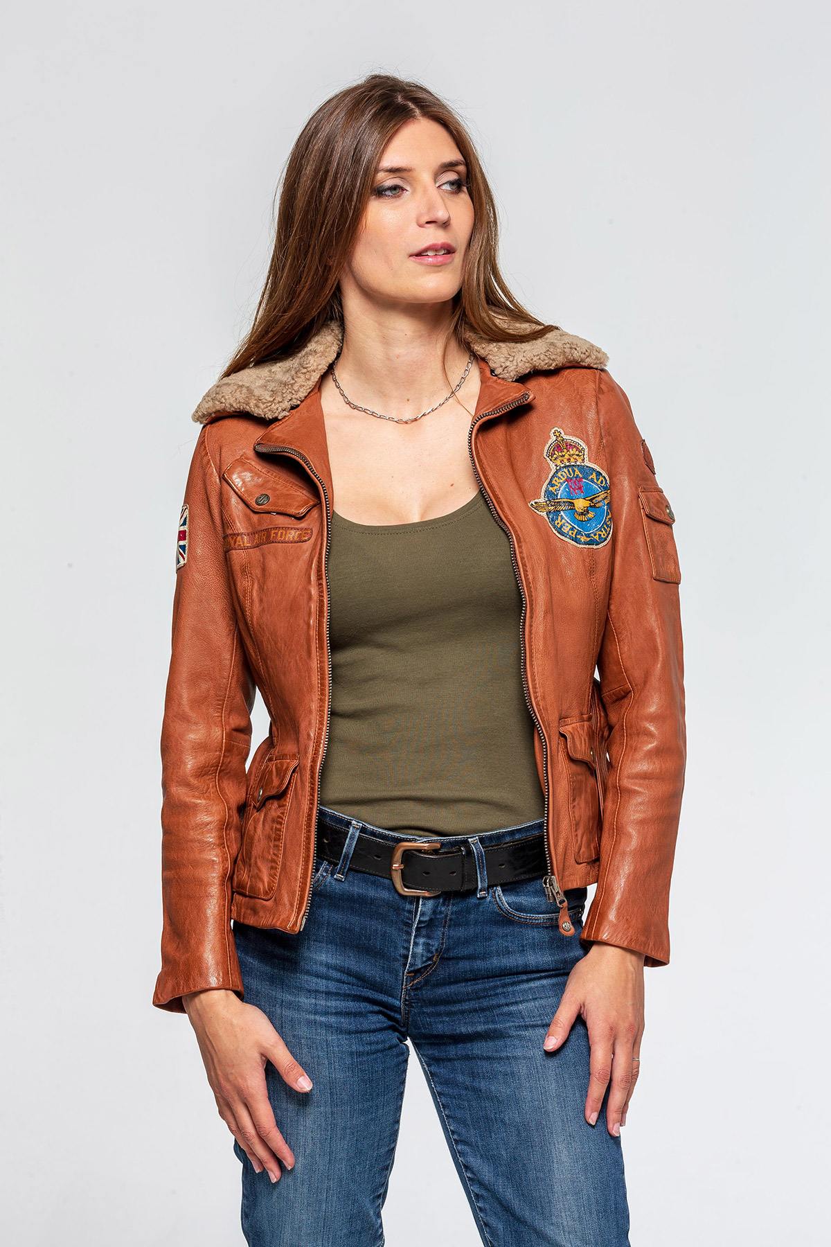 Women's Royal Air Force bomber jacket - Image n°4