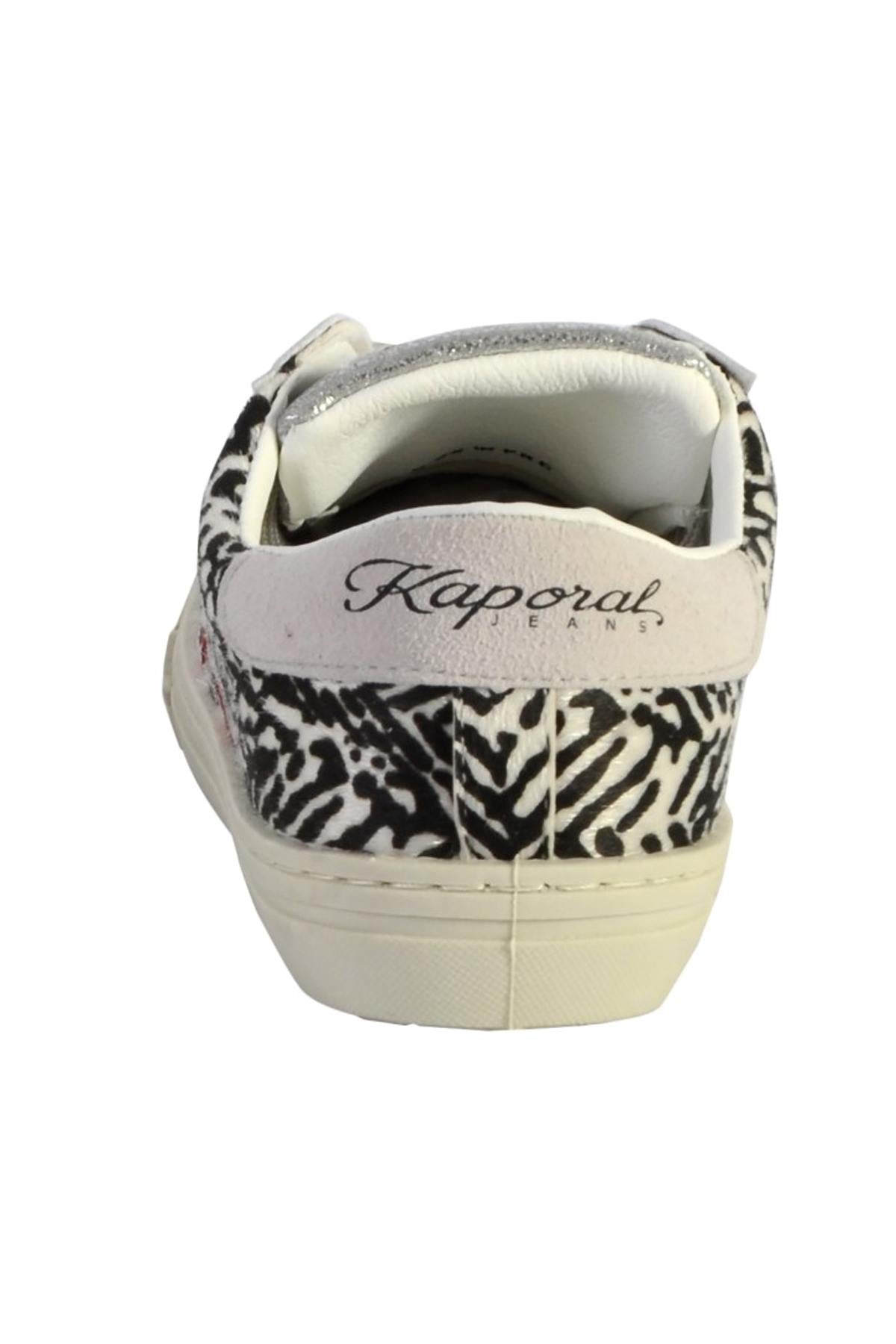 Zebra print low-top sneakers - Image n°4