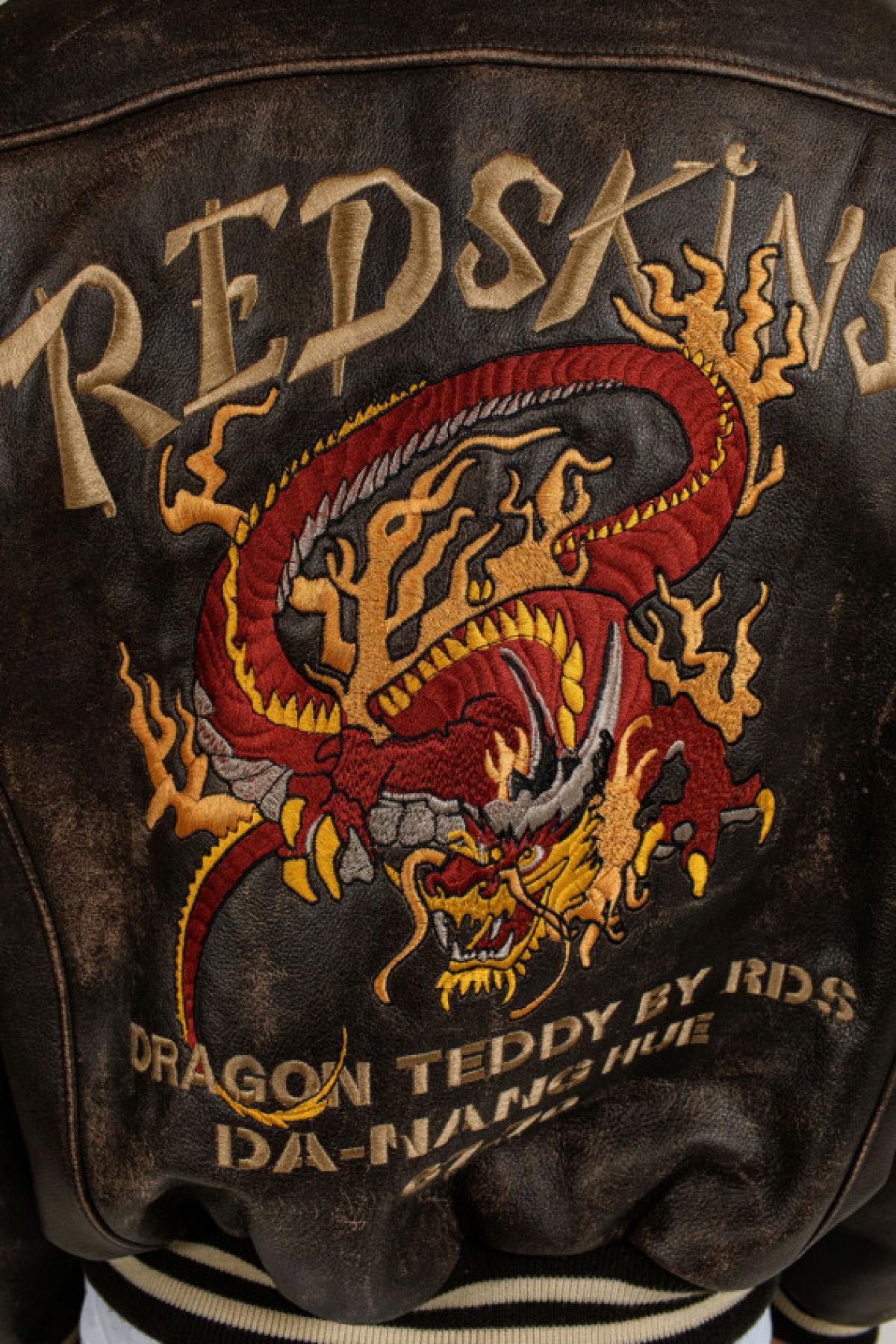 Redskins Vintage Dragon Leather Jacket - Image n°8