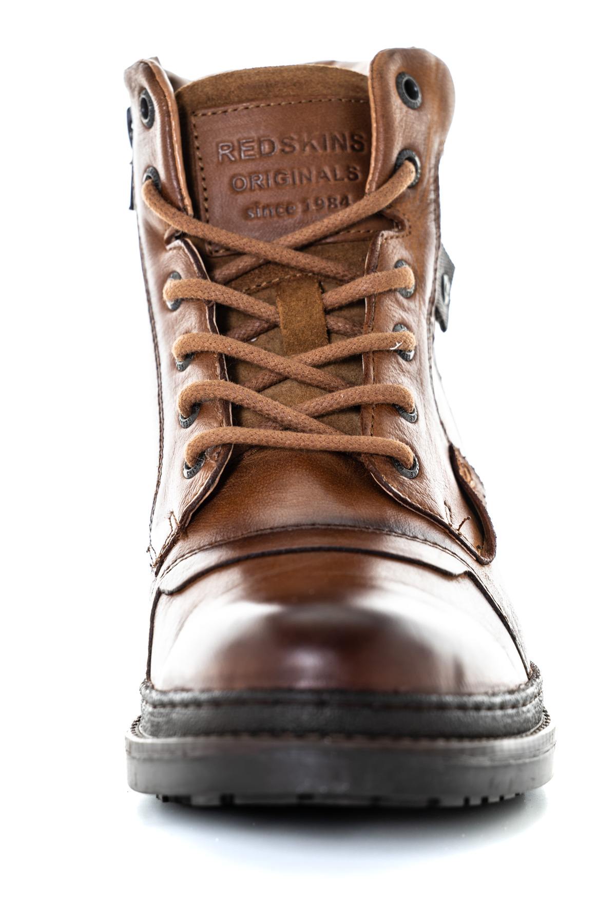 Brown leather boots - Image n°6