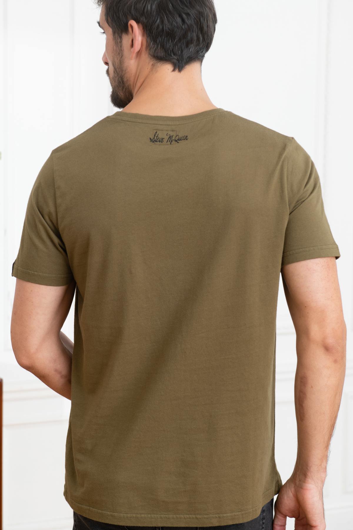 Steve McQueen khaki T-Shirt - Image n°4