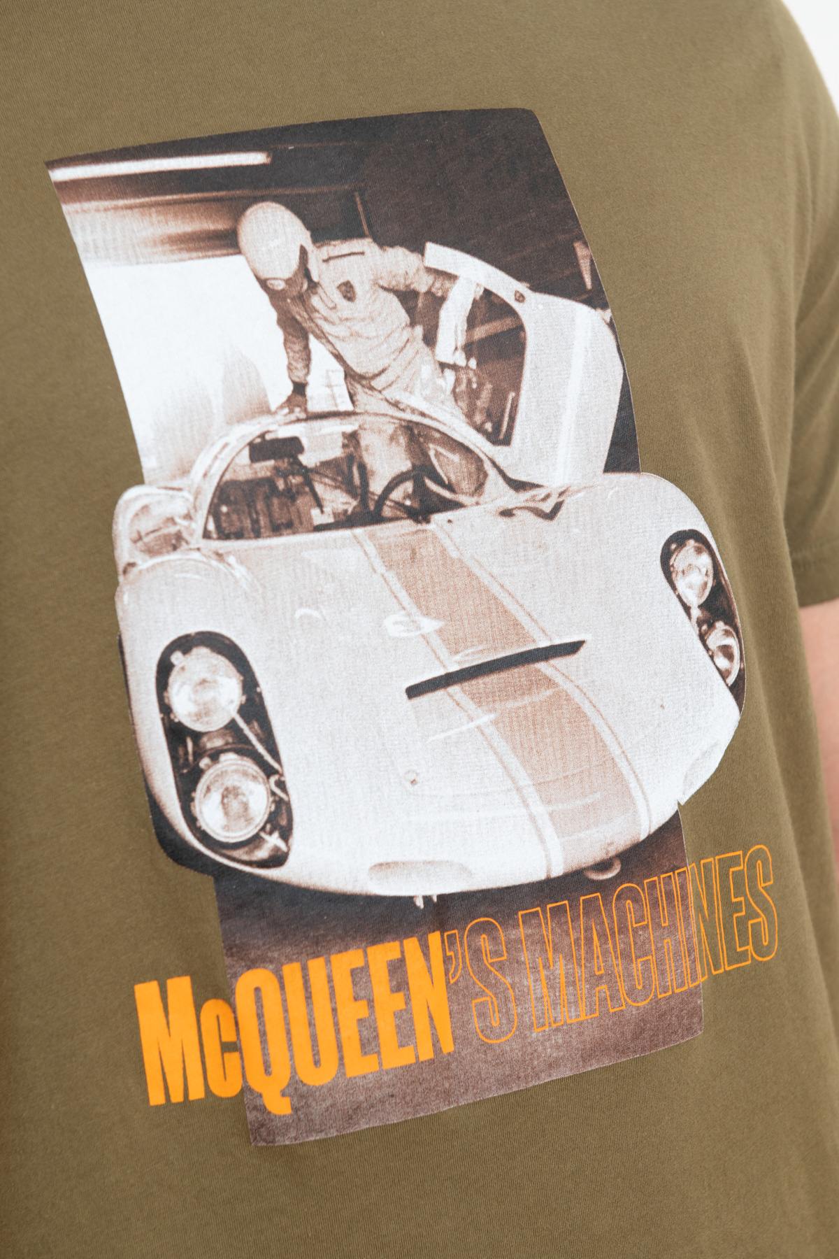 Steve McQueen khaki T-Shirt - Image n°3