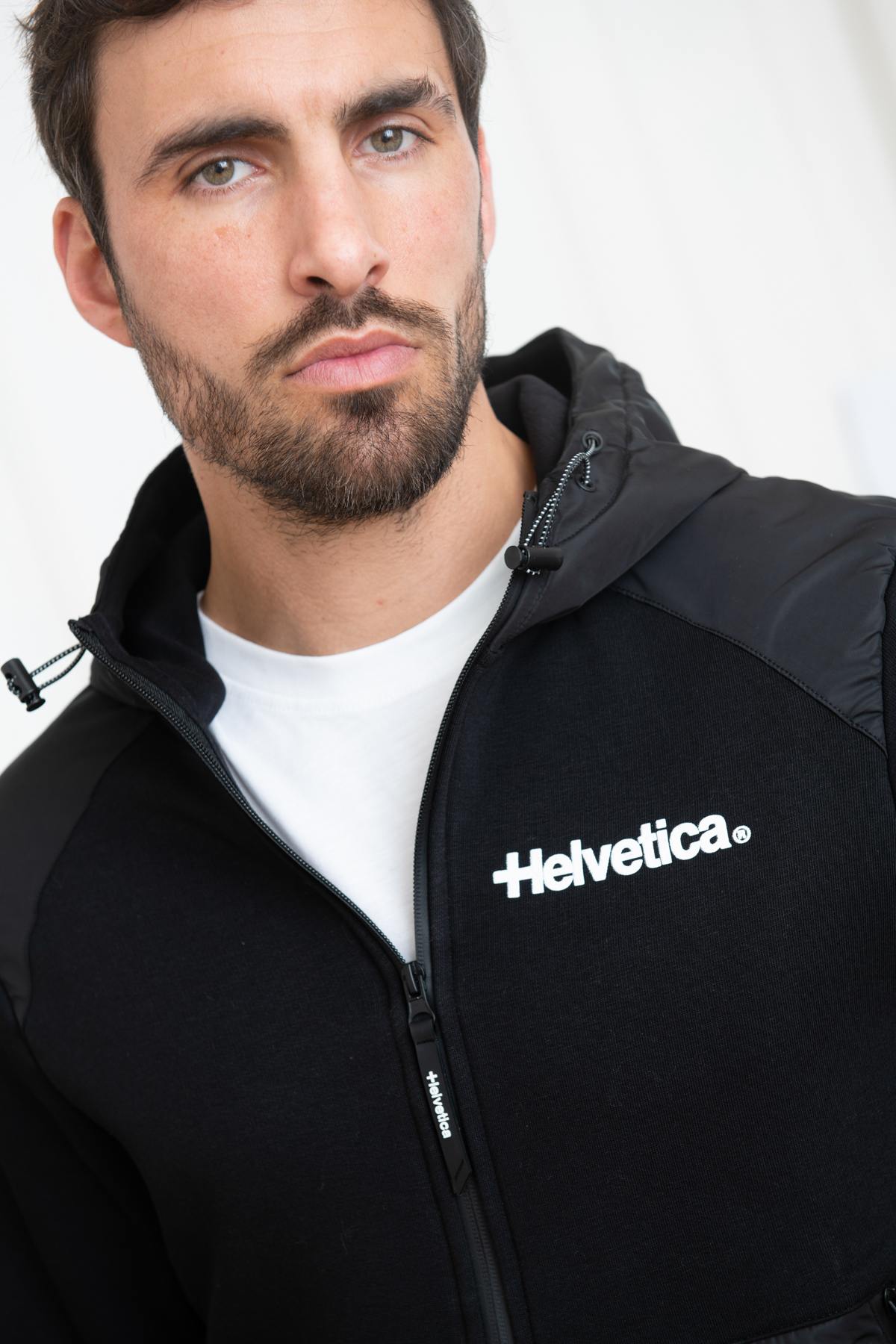 Black sportswear jacket - Image n°5