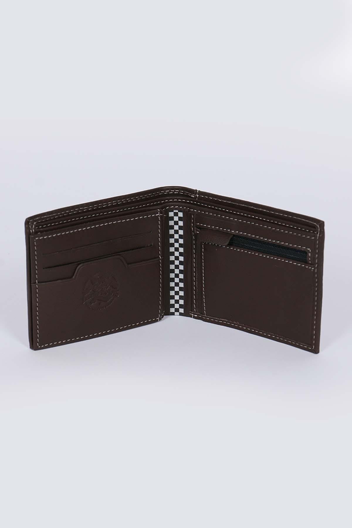 Cowhide leather wallet - Image n°3