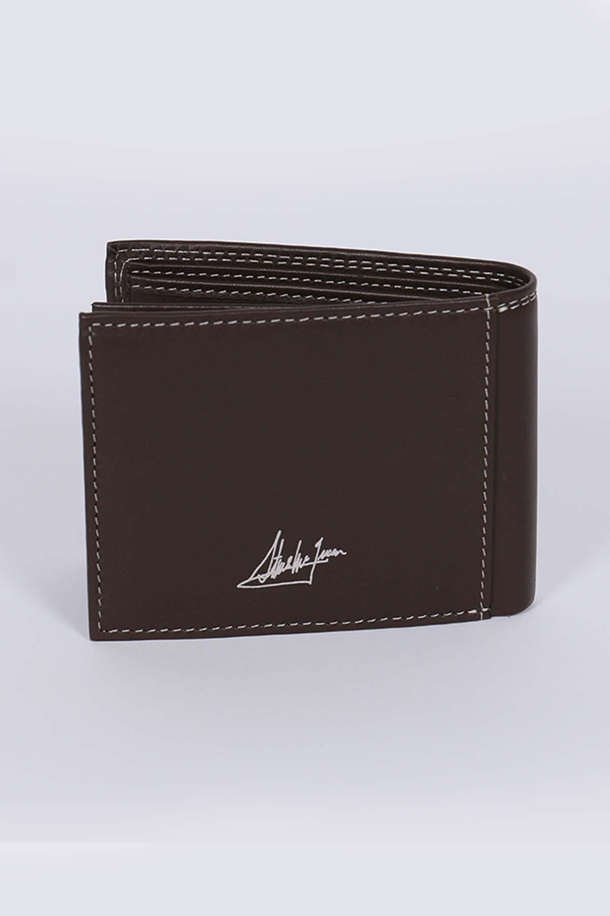 Cowhide leather wallet - Image n°4