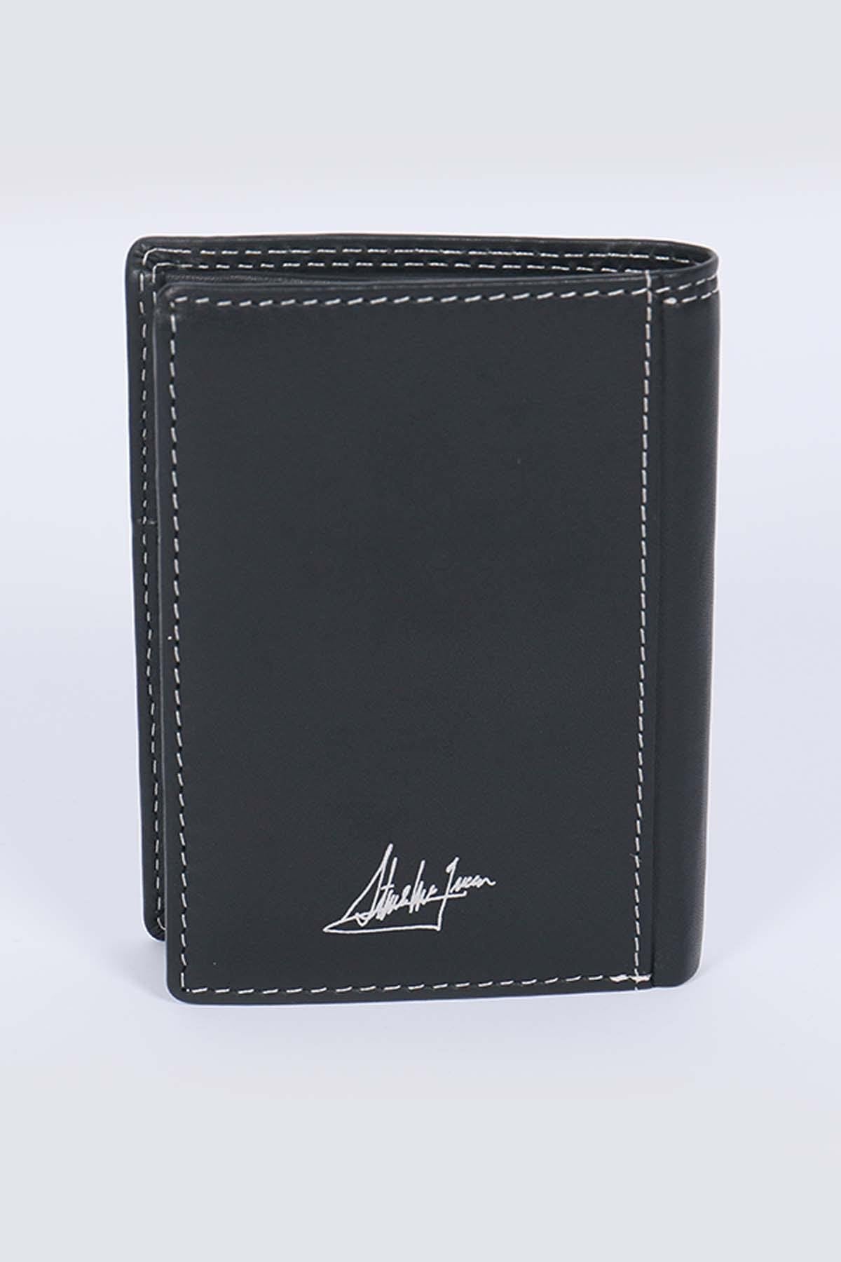 Black cowhide wallet - Image n°3