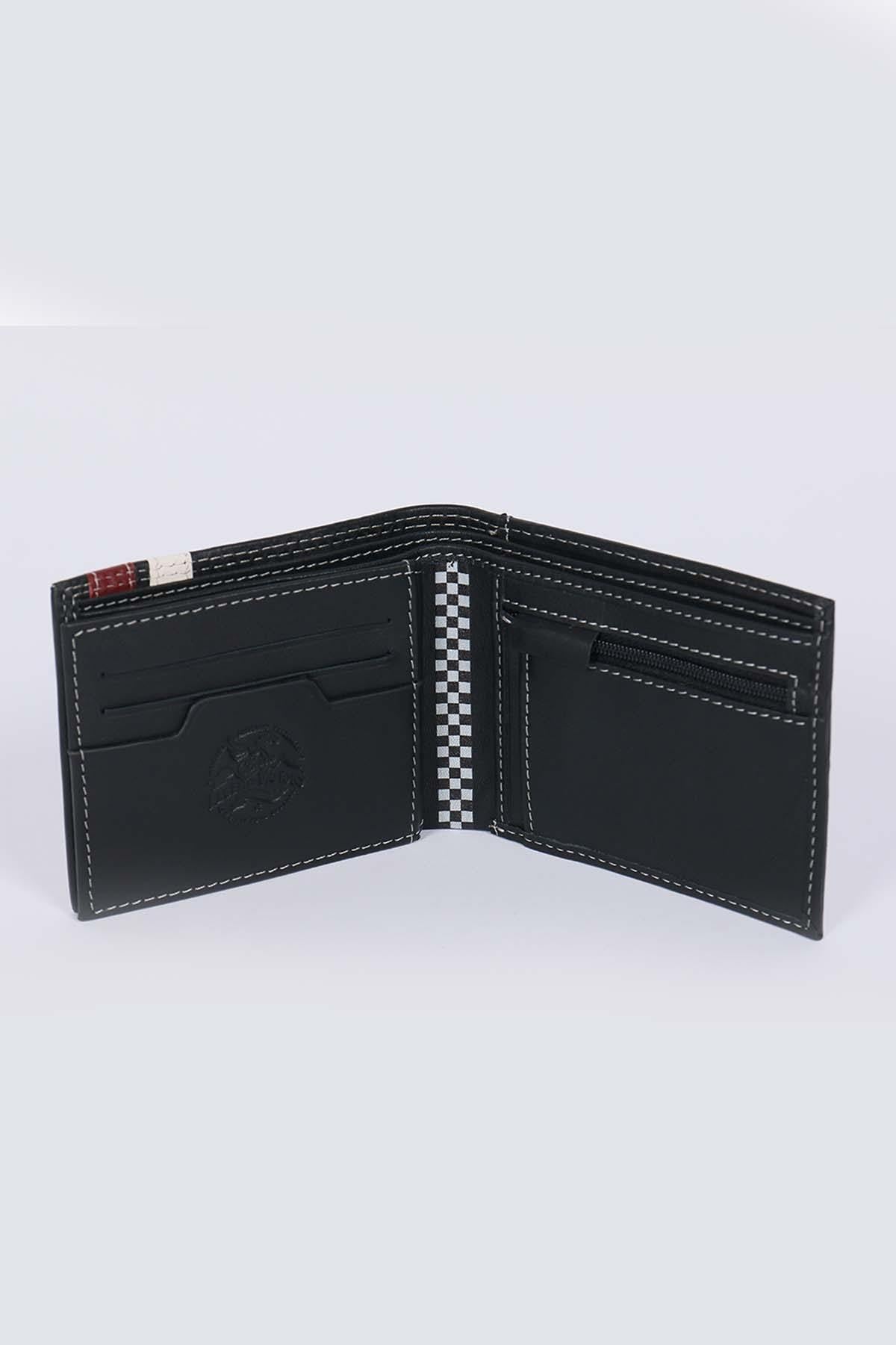 Black sheepskin wallet - Image n°2