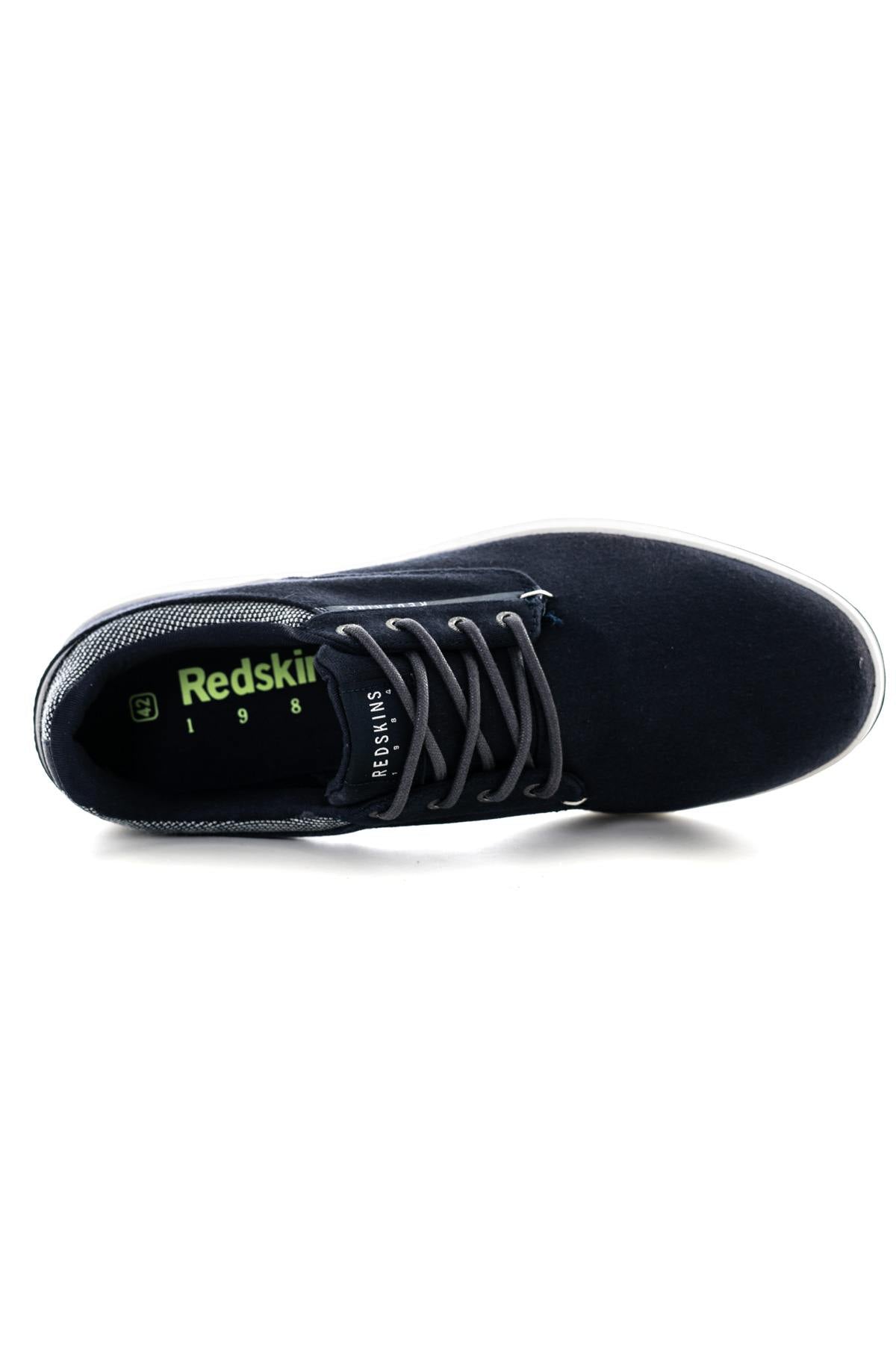 Navy Blue Textile Sneakers - Image n°3