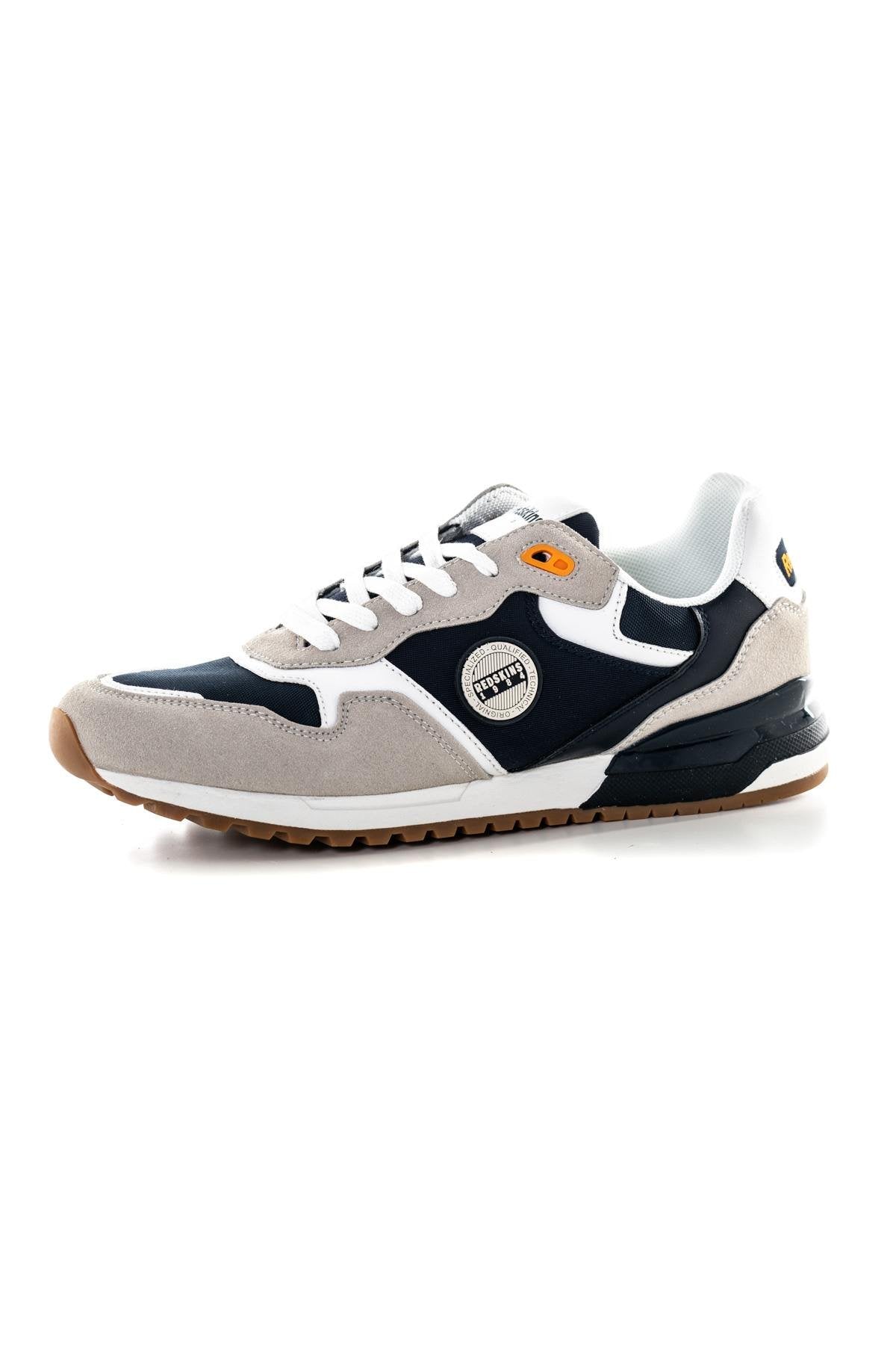 Sneakers Textile white beige navy - Image n°8