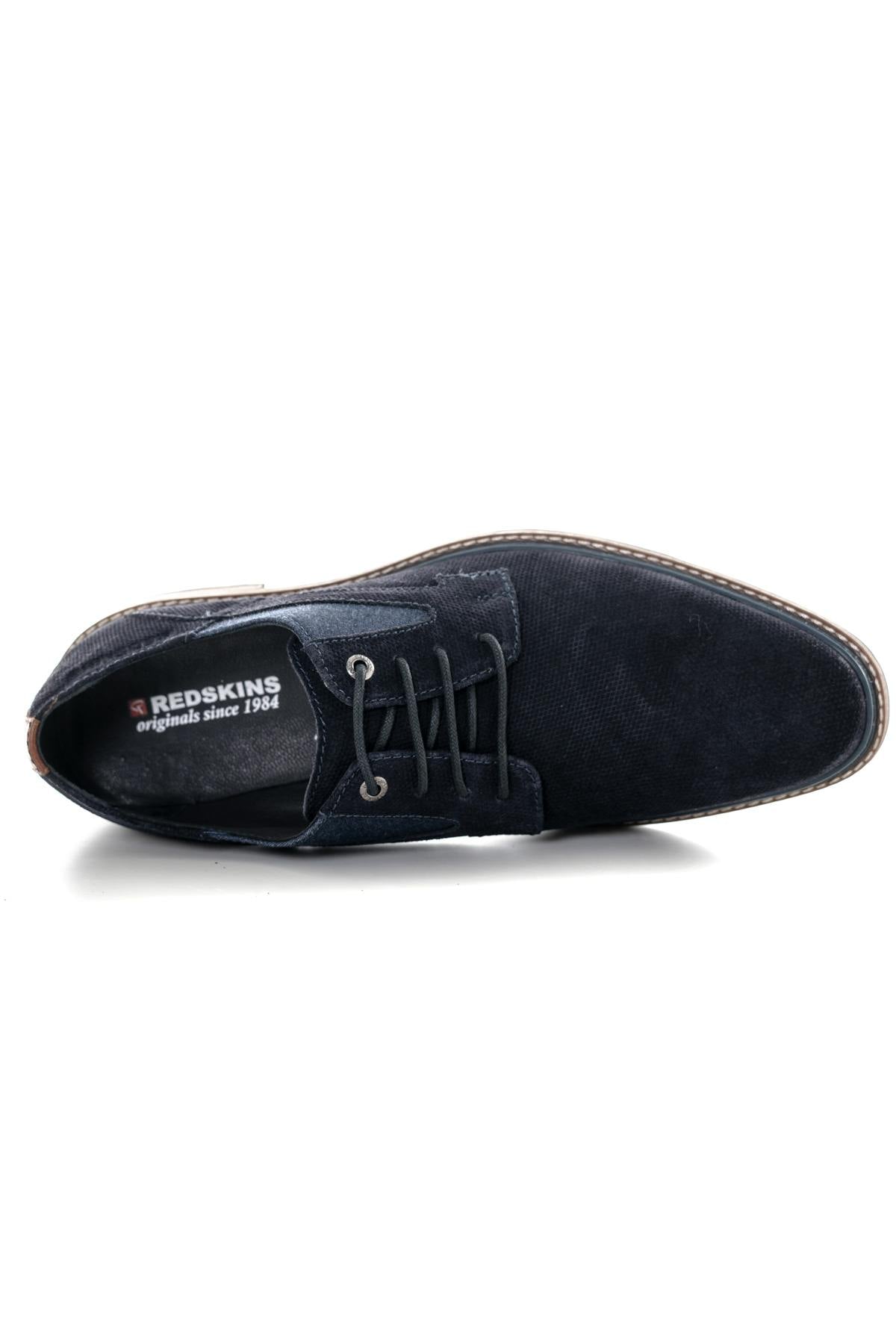 Navy Blue Textile Shoes - Image n°3