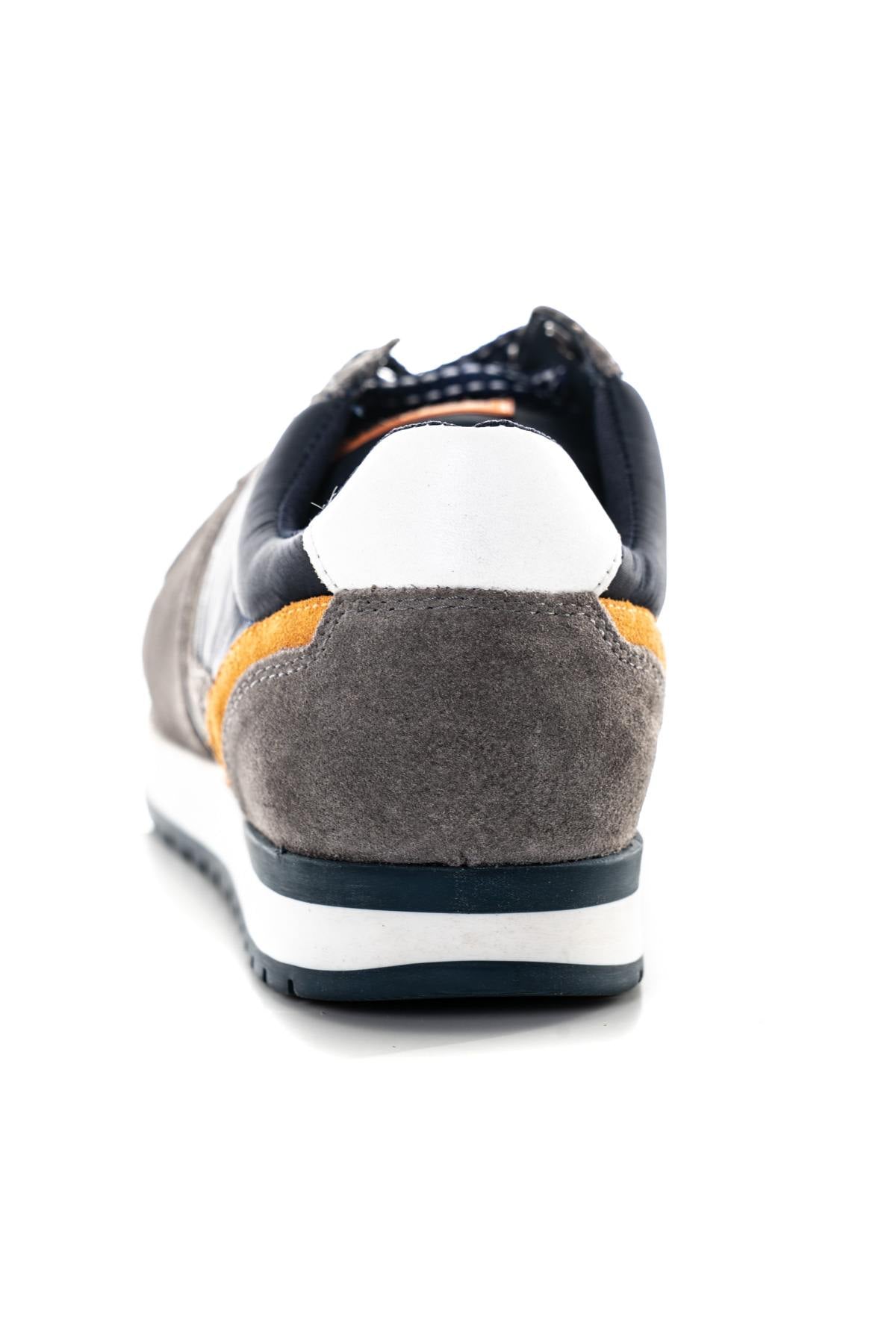 Navy Gray Textile Sneakers - Image n°6