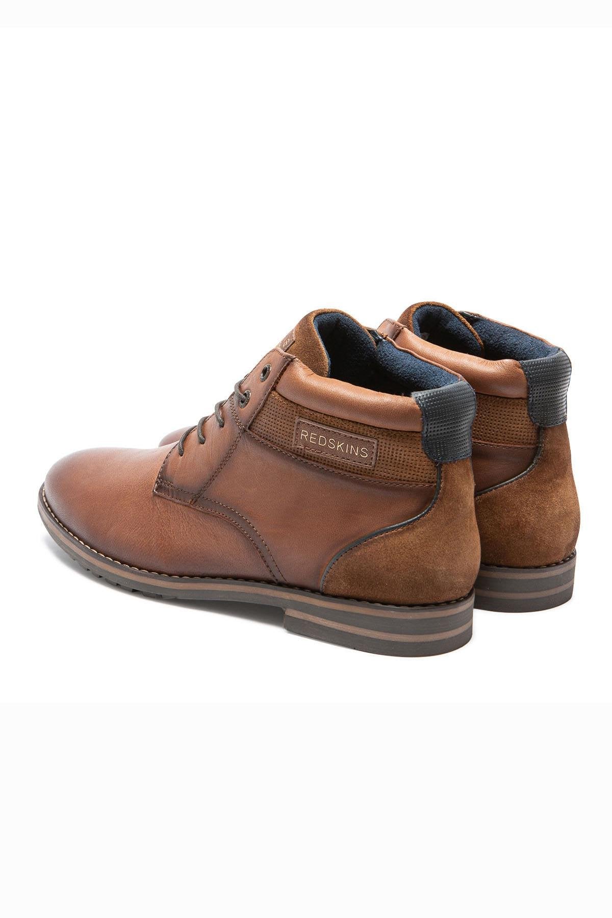 Navy cognac leather shoes - Image n°4