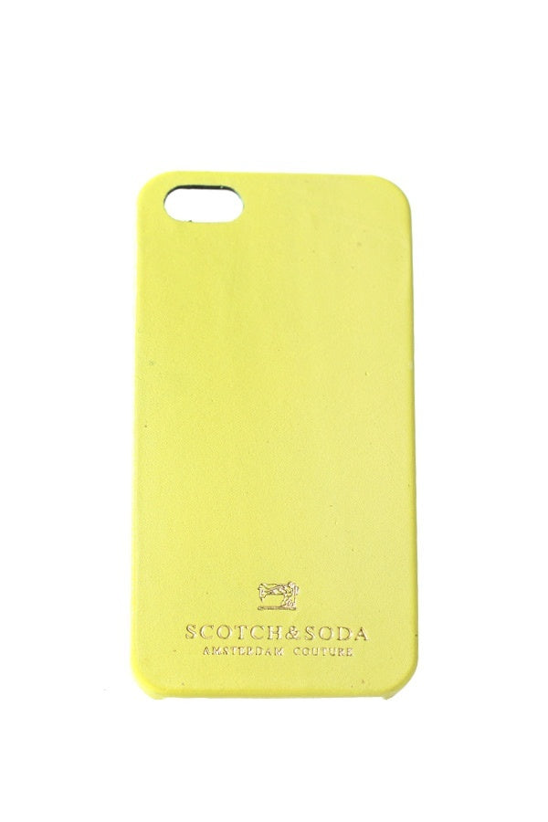 Iphone 5 case Scotch and Soda yellow - Image n°1