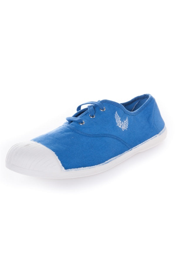 Blue KAPORAL canvas sneakers - Image n°1