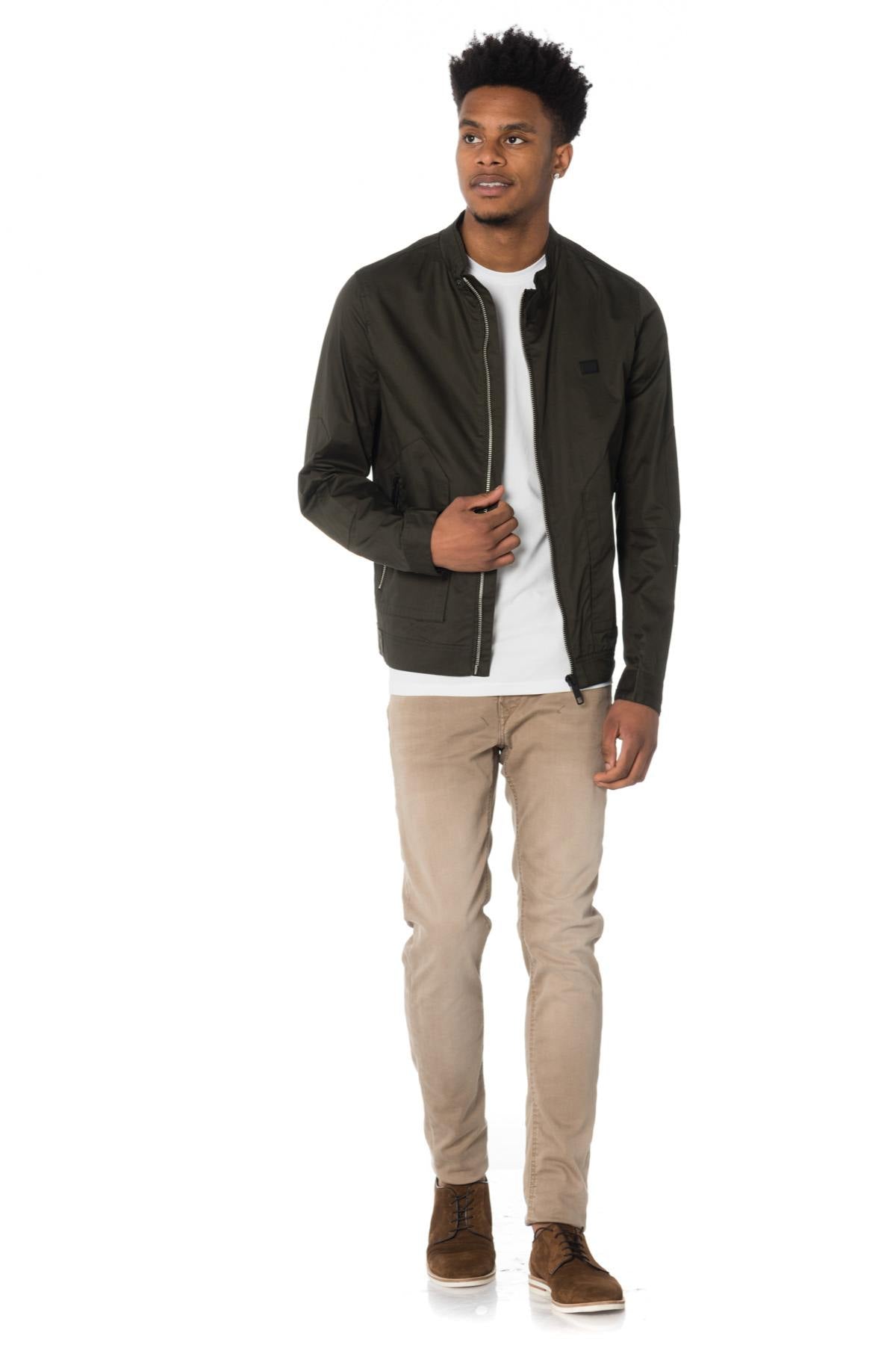 Antony Morato men's dark khaki jacket - Image n°2